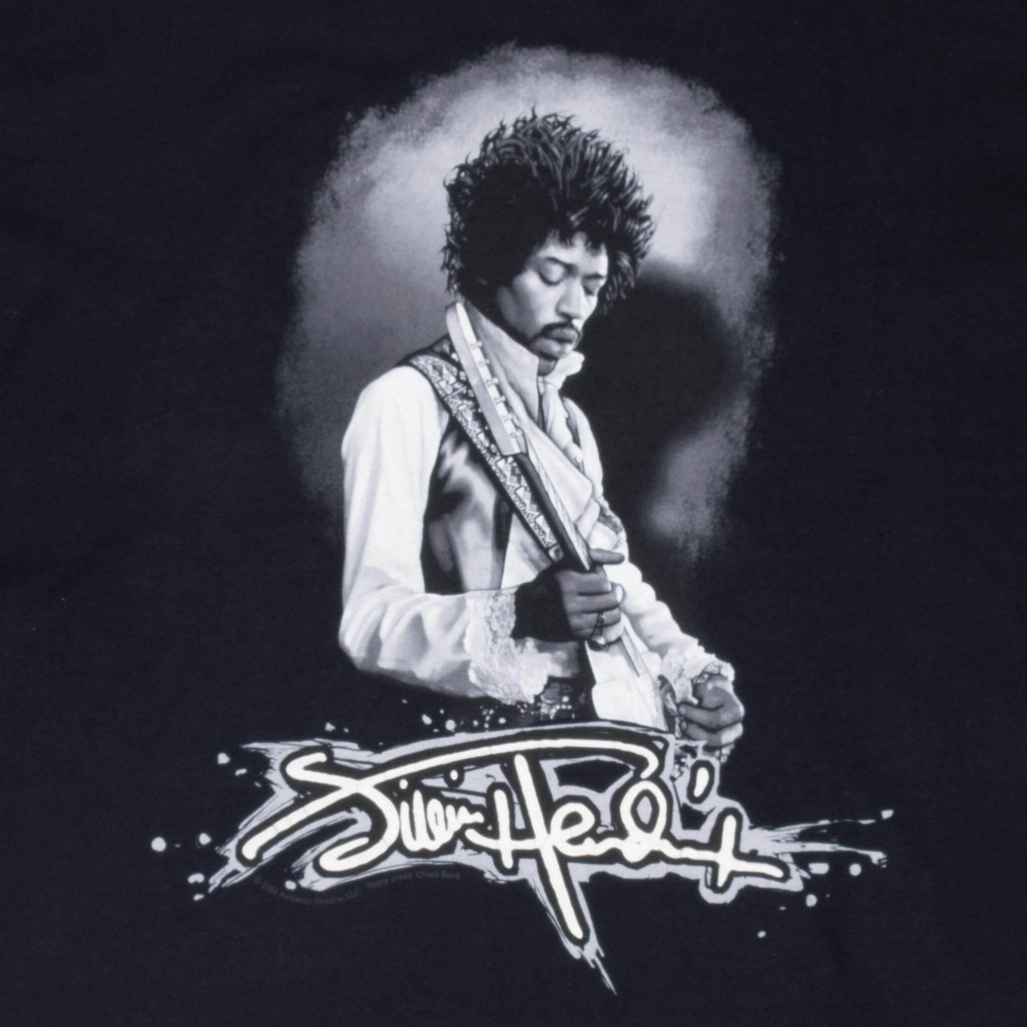 Vintage Jimi Hendrix 2004 Black Tee Shirt Size XL