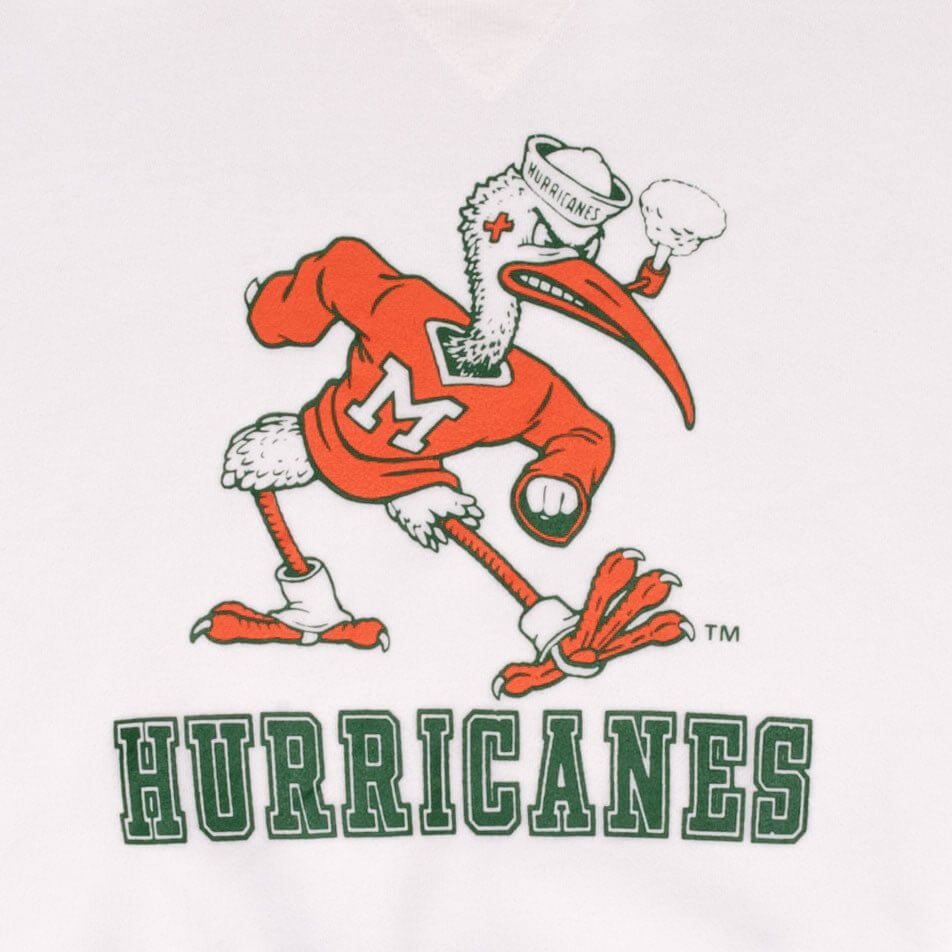 Vintage Ncaa Miami Hurricanes Sweatshirt 1990S Size XL Made In USA