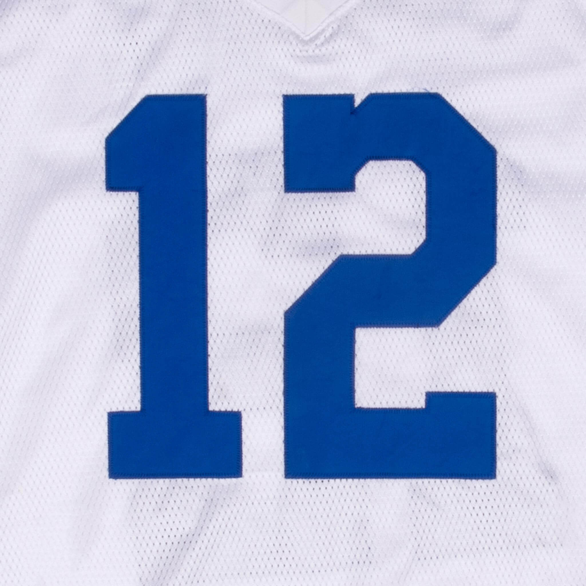 VINTAGE NFL DALLAS COWBOYS STAUBACH #12 1975 MITCHELL & NESS JERSEY SIZE 52