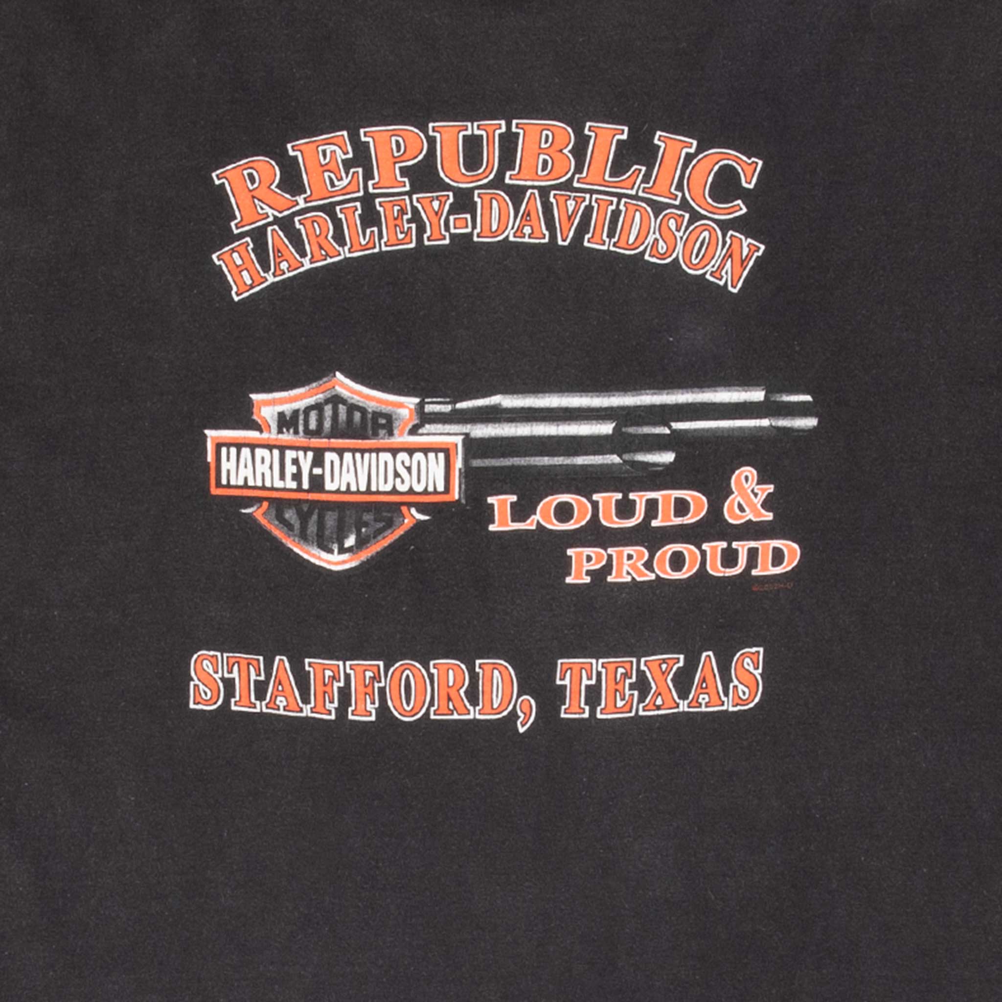 Vintage Harley Davidson Don't Settle For Lookalikes 2002 Tee Shirt Size 2XL Made In Usa