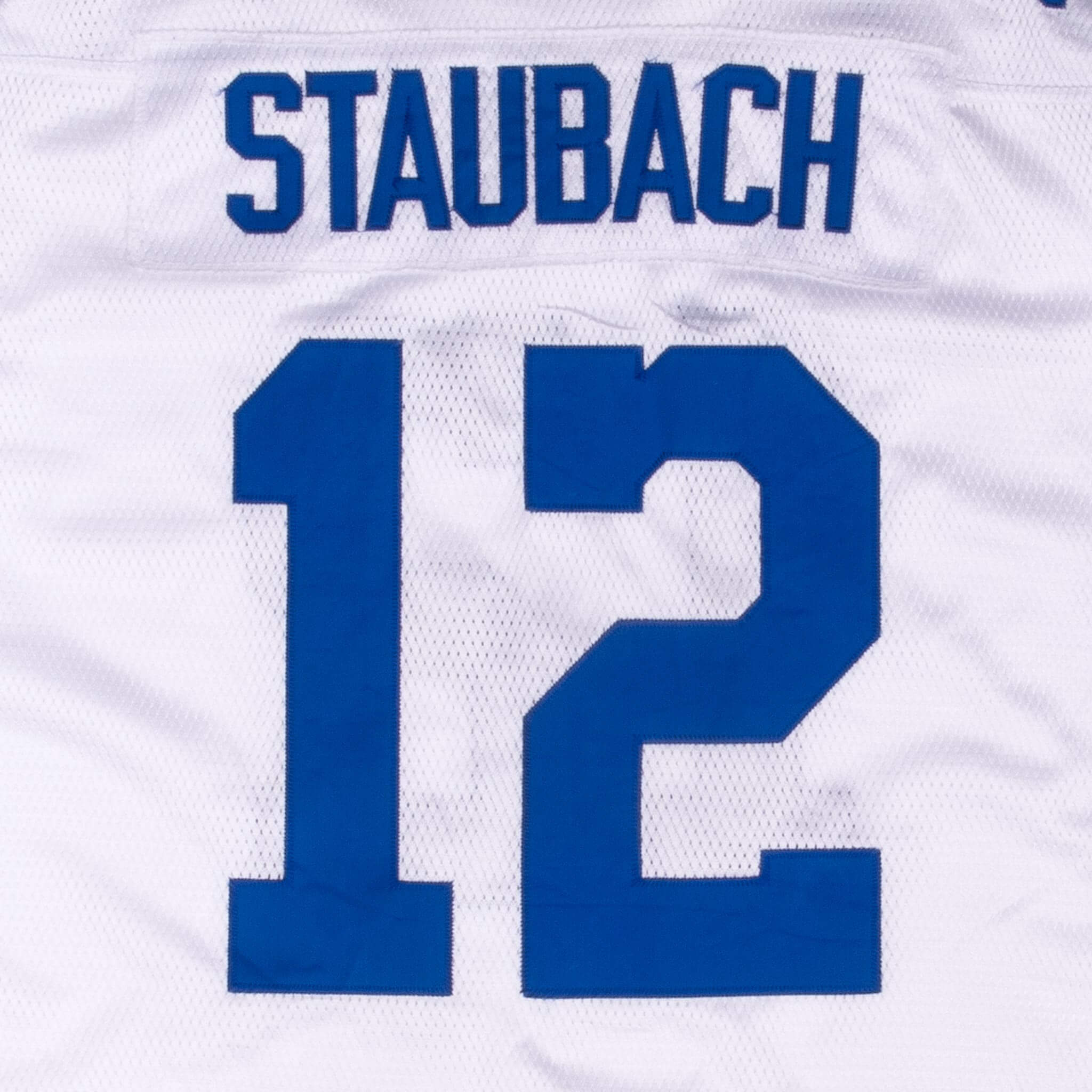 VINTAGE NFL DALLAS COWBOYS STAUBACH #12 1975 MITCHELL & NESS JERSEY SIZE 52
