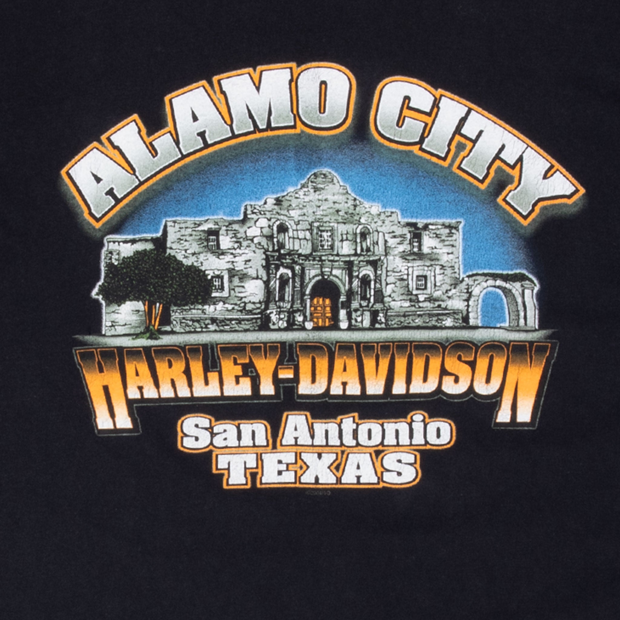 Vintage Harley Davidson San Antonio Texas Tee Shirt 2008 Size XL Made In Usa