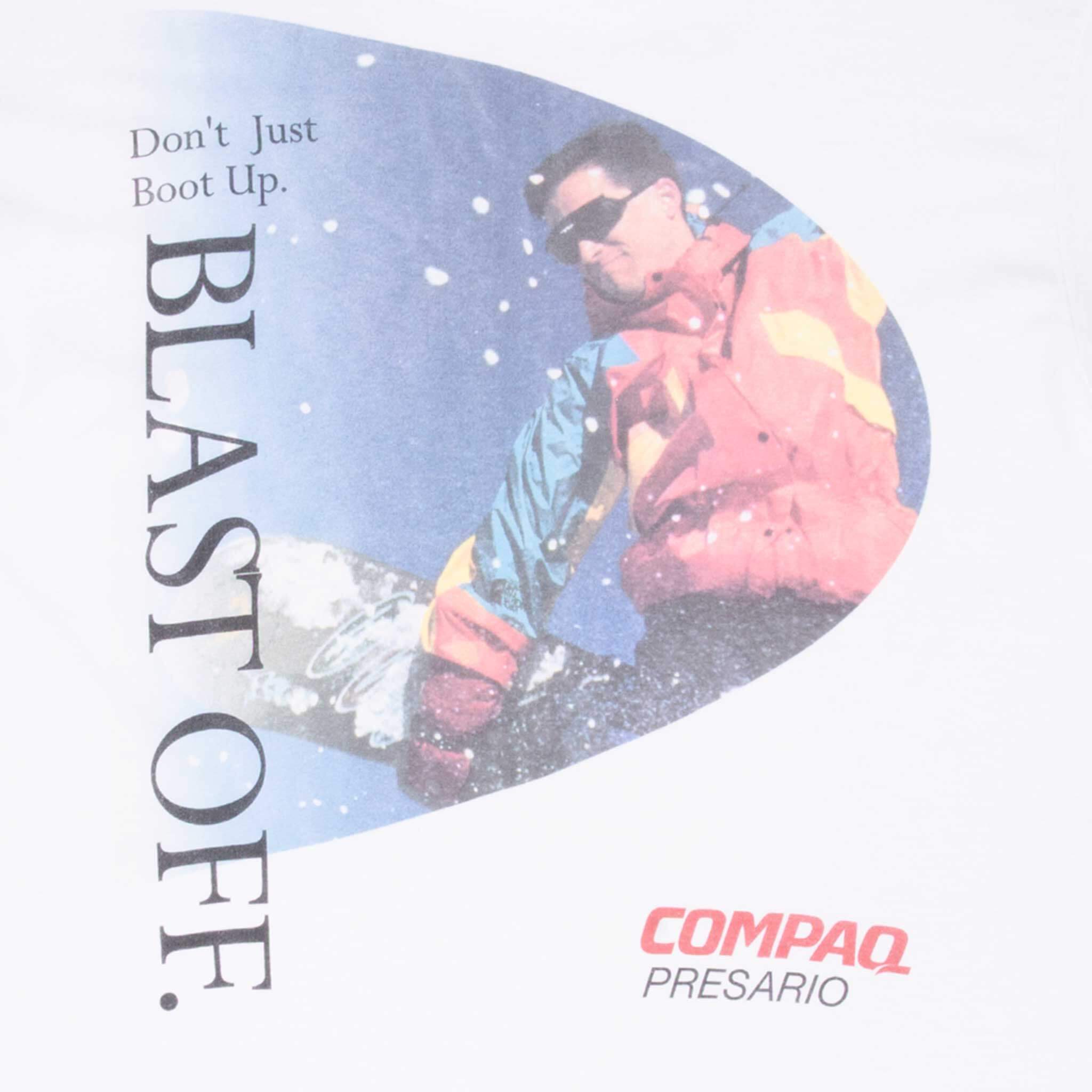 Vintage Compaq Presario Computer 1990S Tee Shirt Size XL Made In Usa