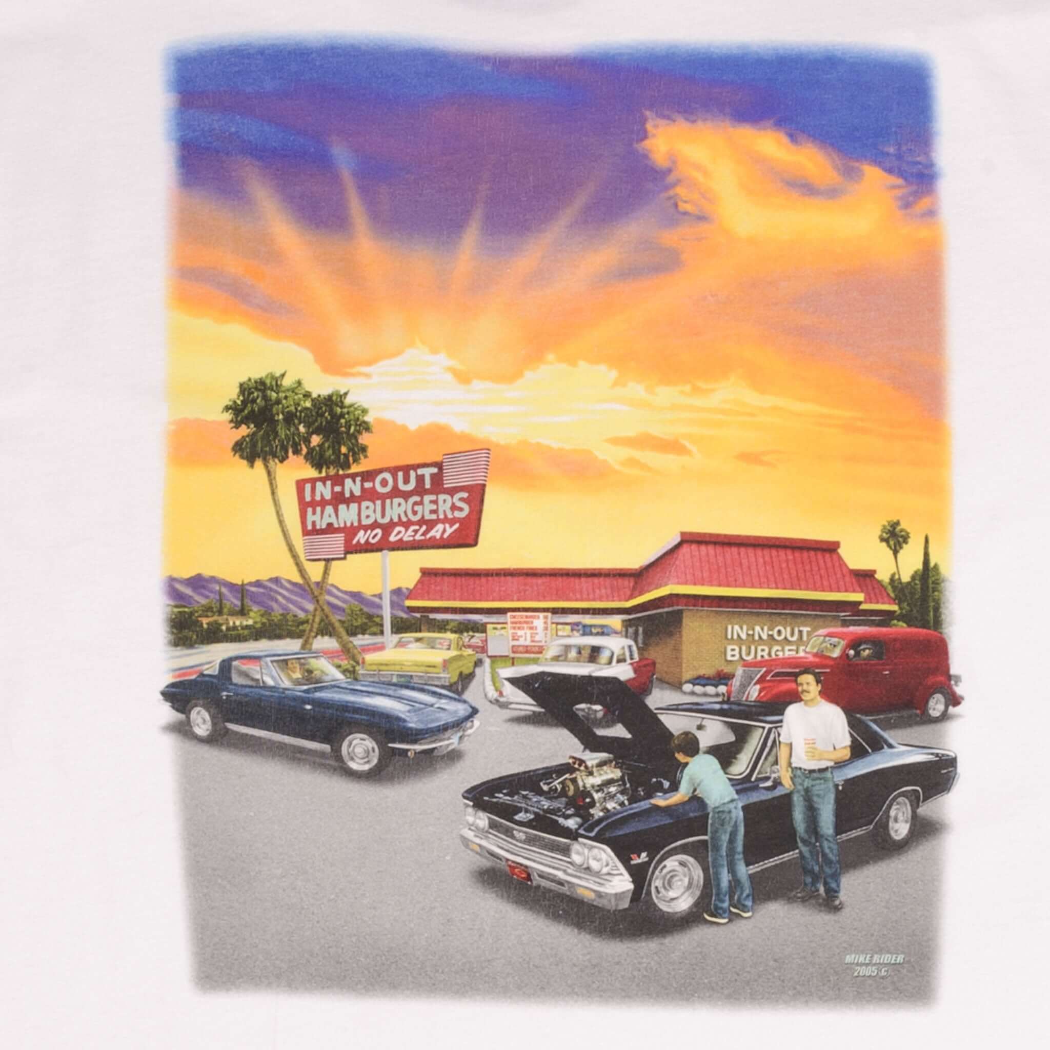 Vintage In N Out Arizona 2005 Tee Shirt Size XL