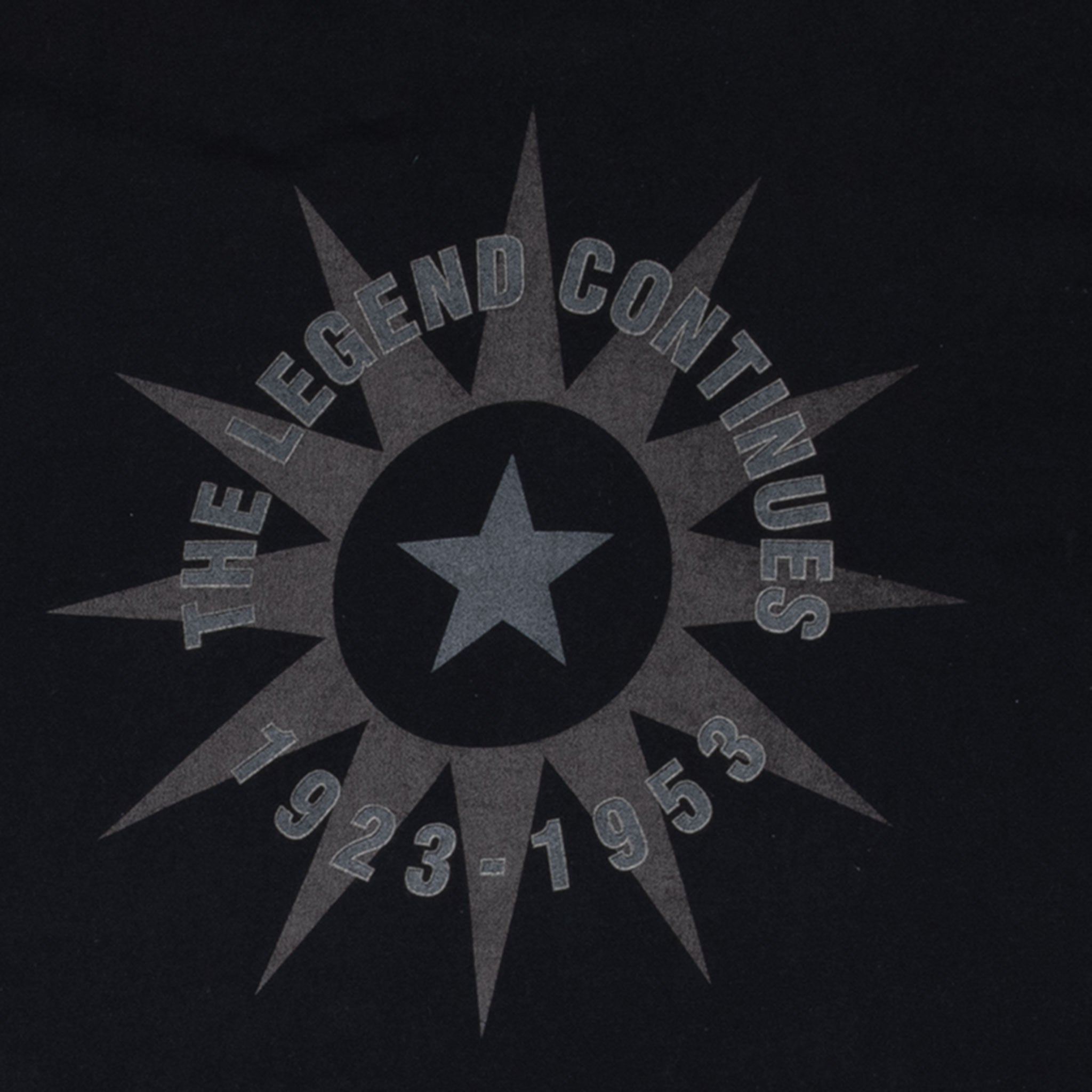 Vintage Hank Willams The Legend Continues 1996 Tee Shirt Size XL With Single Stitch Sleeves