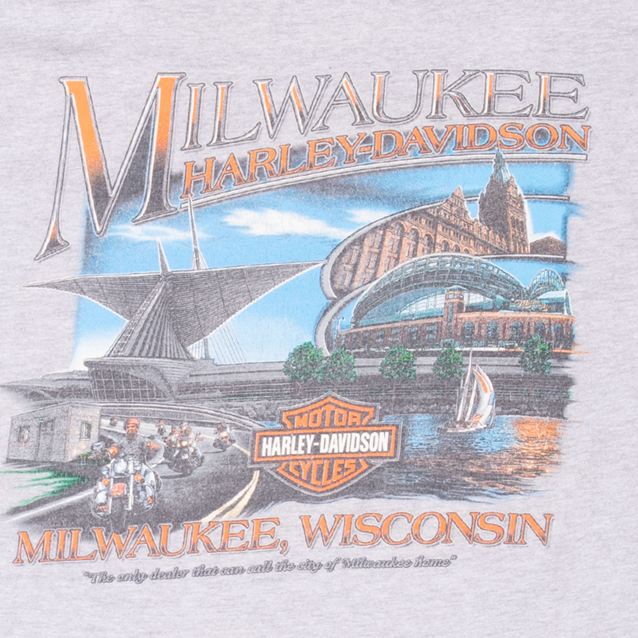 Vintage Harley Davidson 105 Years Anniversary Tee Shirt 2008 Size Large