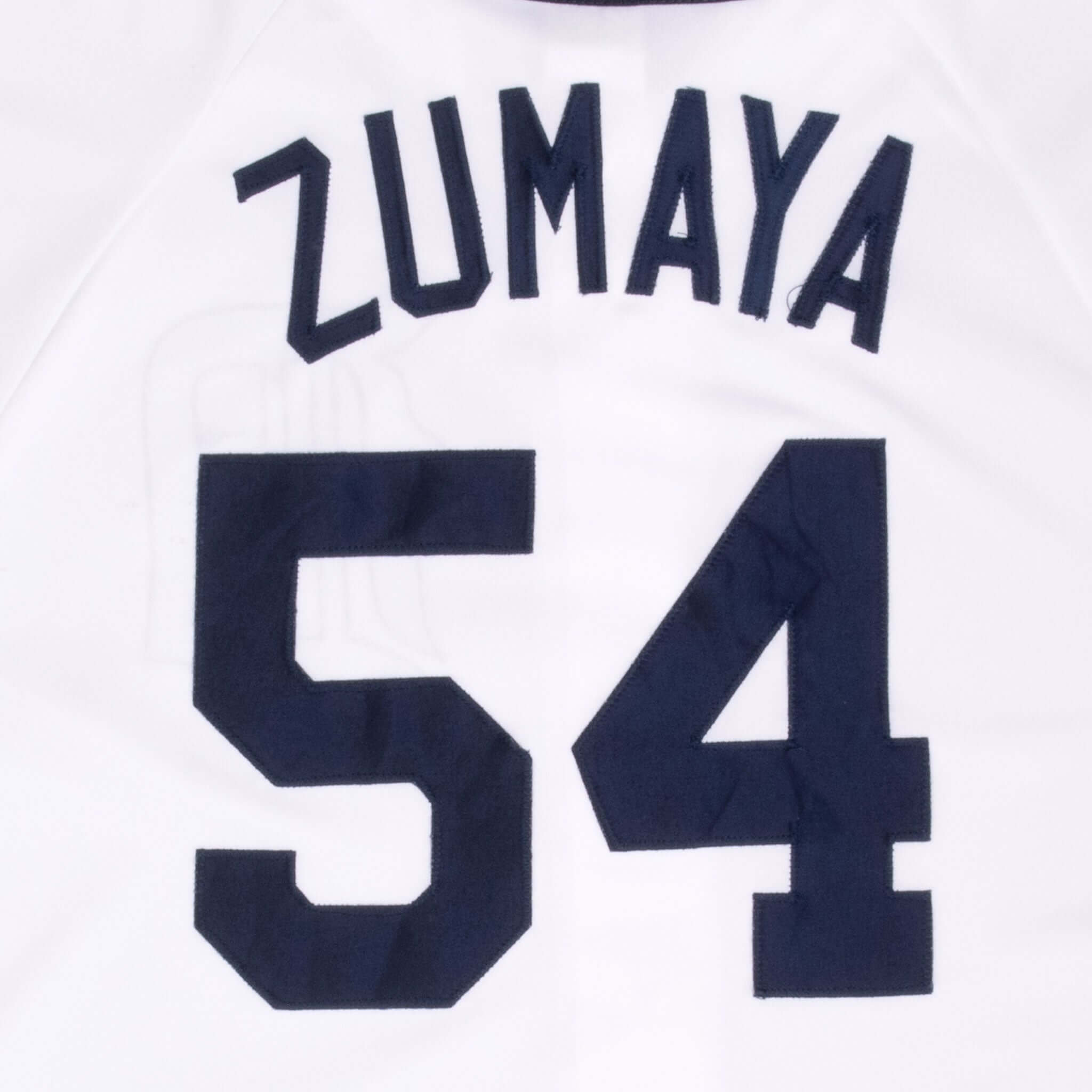 Vintage Mlb Detroit Tigers Zumaya #54 Majestic Jersey 2000S Size Large Made In Usa