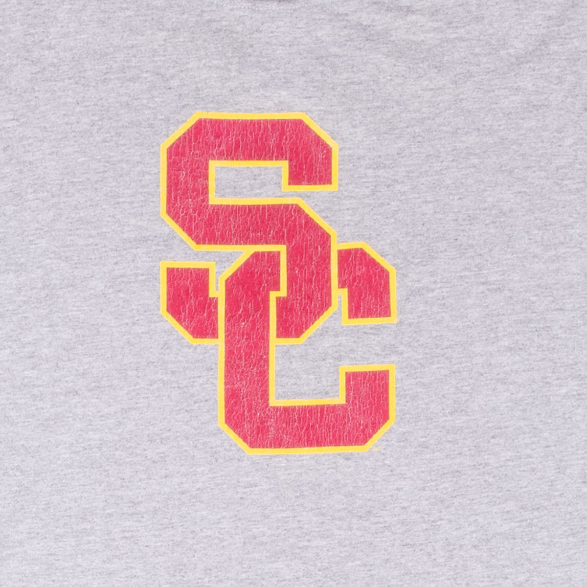 Vintage Usc Trojans Football Nike Swoosh Gray Tee Shirt 1990S Size XL