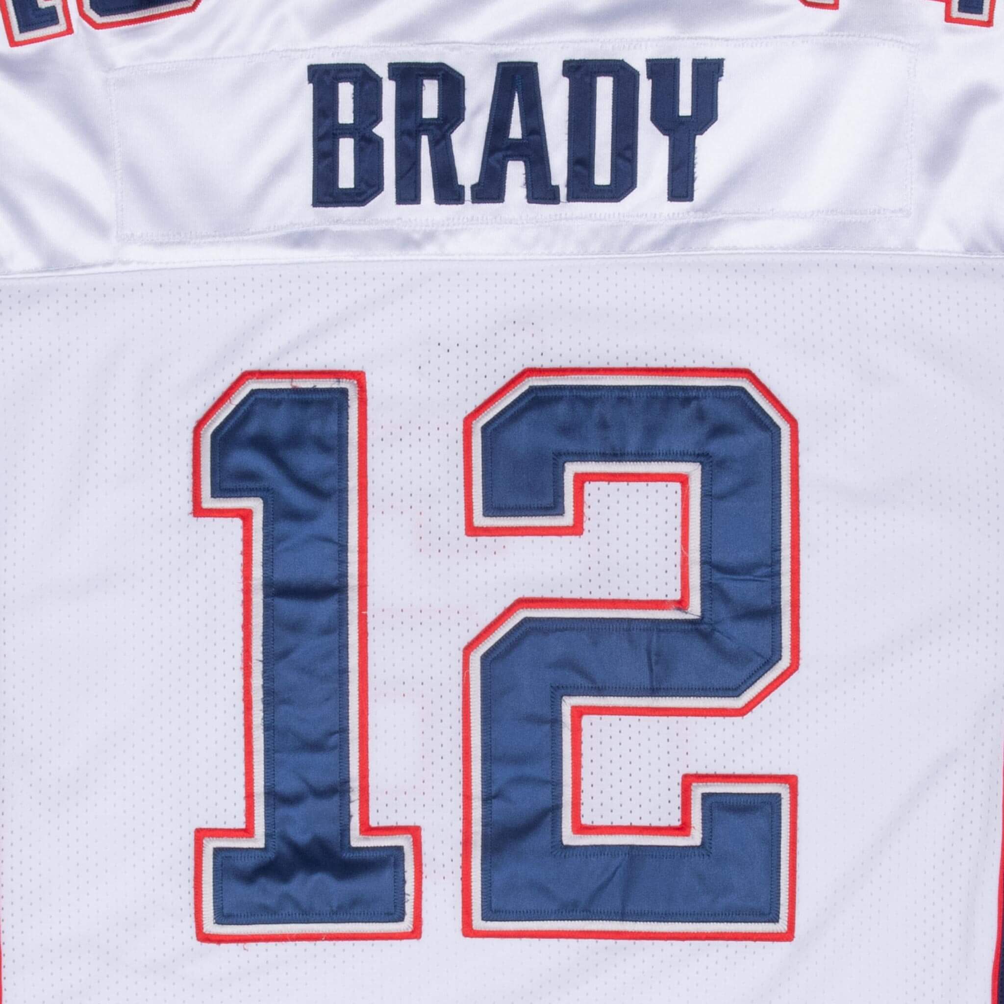 Vintage Nfl New England Patriots Tom Brady #12 Reebok Jersey 2000S Size 52