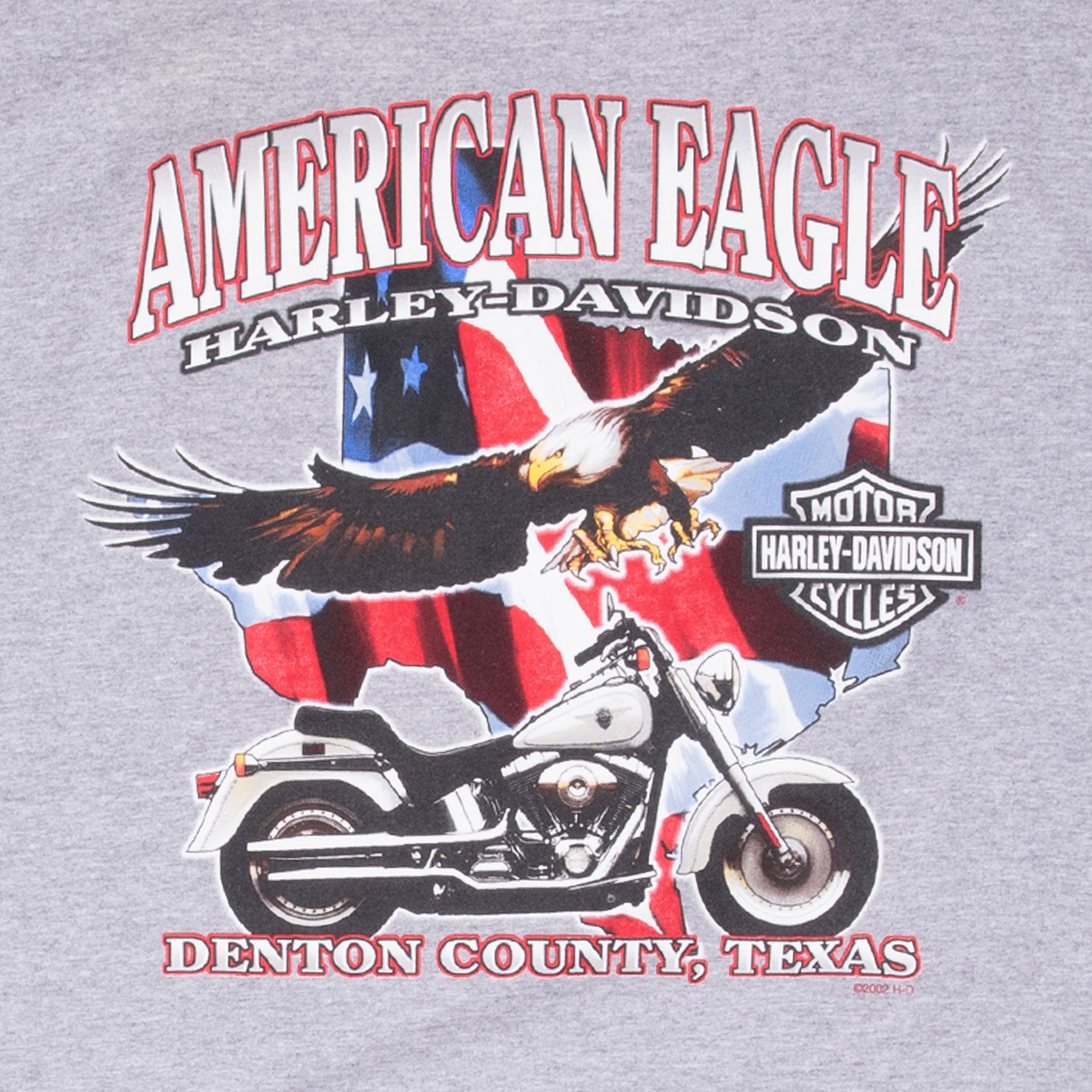 Vintage Harley Davidson American Eagle 2006 Tee Shirt Size XL Made In Usa