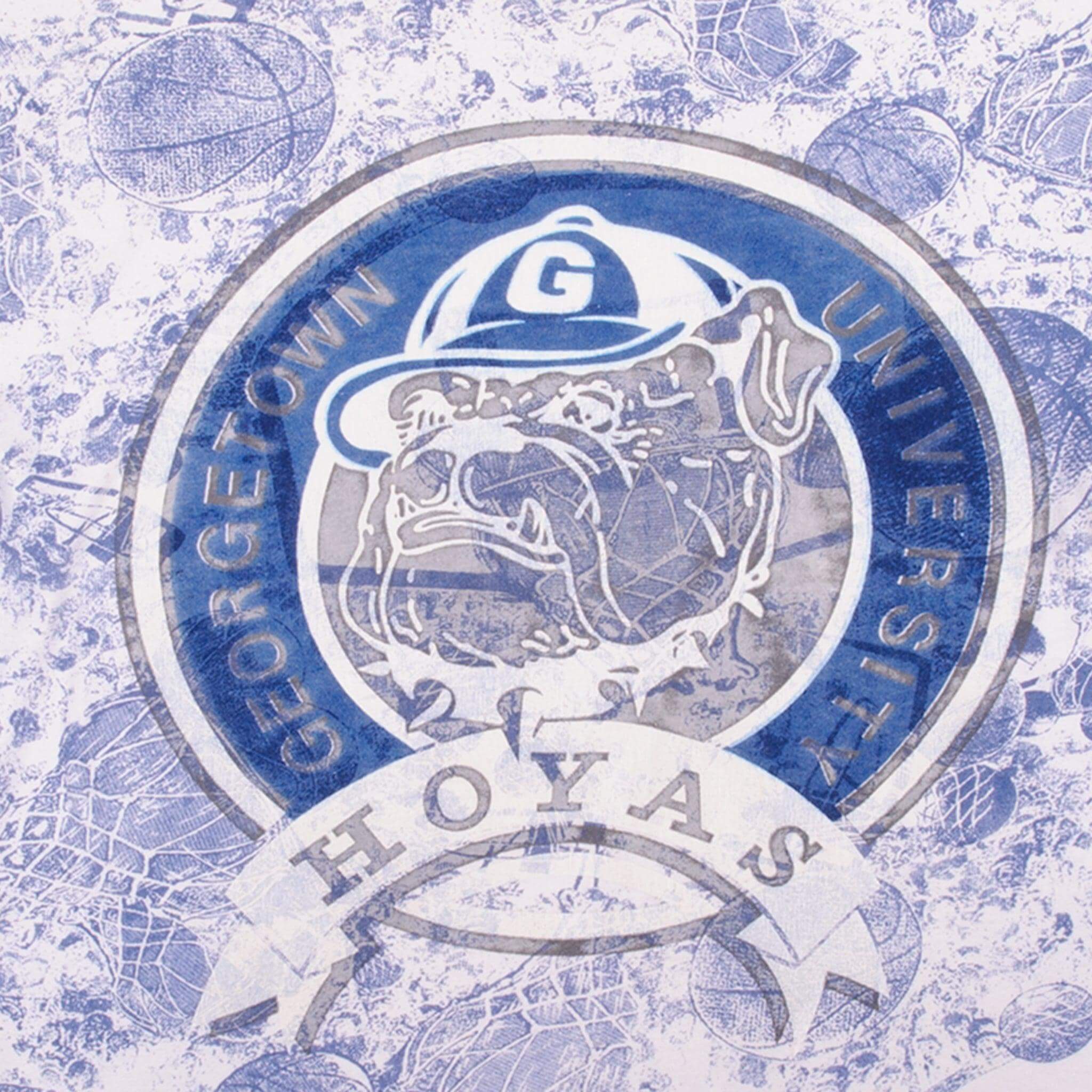 Vintage Georgetown University Basketball Team Hoyas Tee Shirt Early 2000S 00S Size XLarge. Made In USA