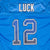 VINTAGE NFL INDIANAPOLIS COLTS LUCK #12 NIKE JERSEY 2013 SIZE 52