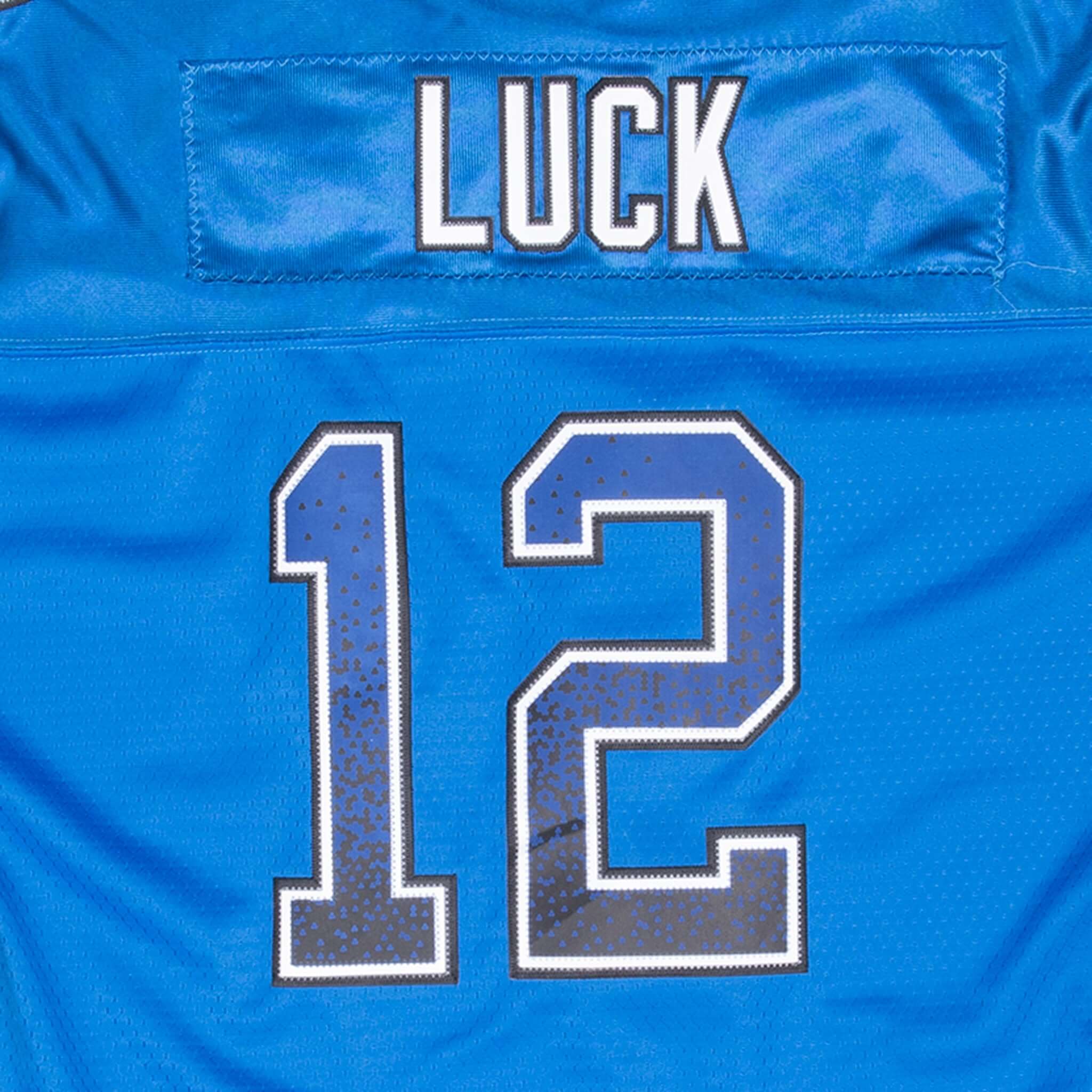 VINTAGE NFL INDIANAPOLIS COLTS LUCK #12 NIKE JERSEY 2013 SIZE 52