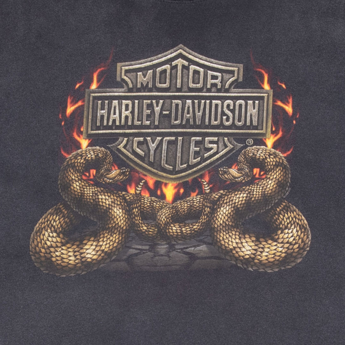 Vintage Harley Davidson Snake Eagle 2006 Tee Shirt Size XL
