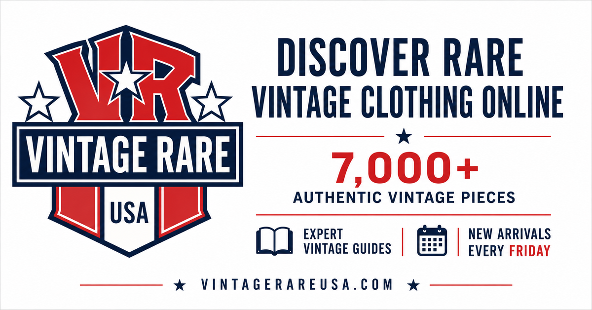 Authentic Vintage Clothing Store Online | Vintage Rare USA