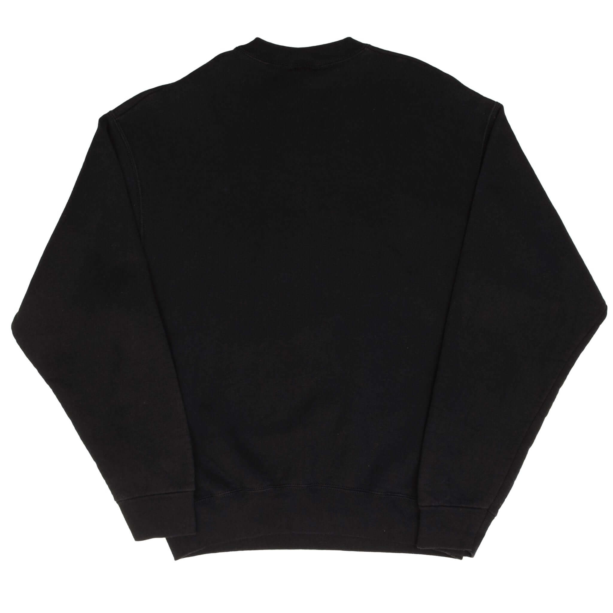 Vintage Nfl Green Bay Packers 1993 Black Sweatshirt Size Large Made In USA