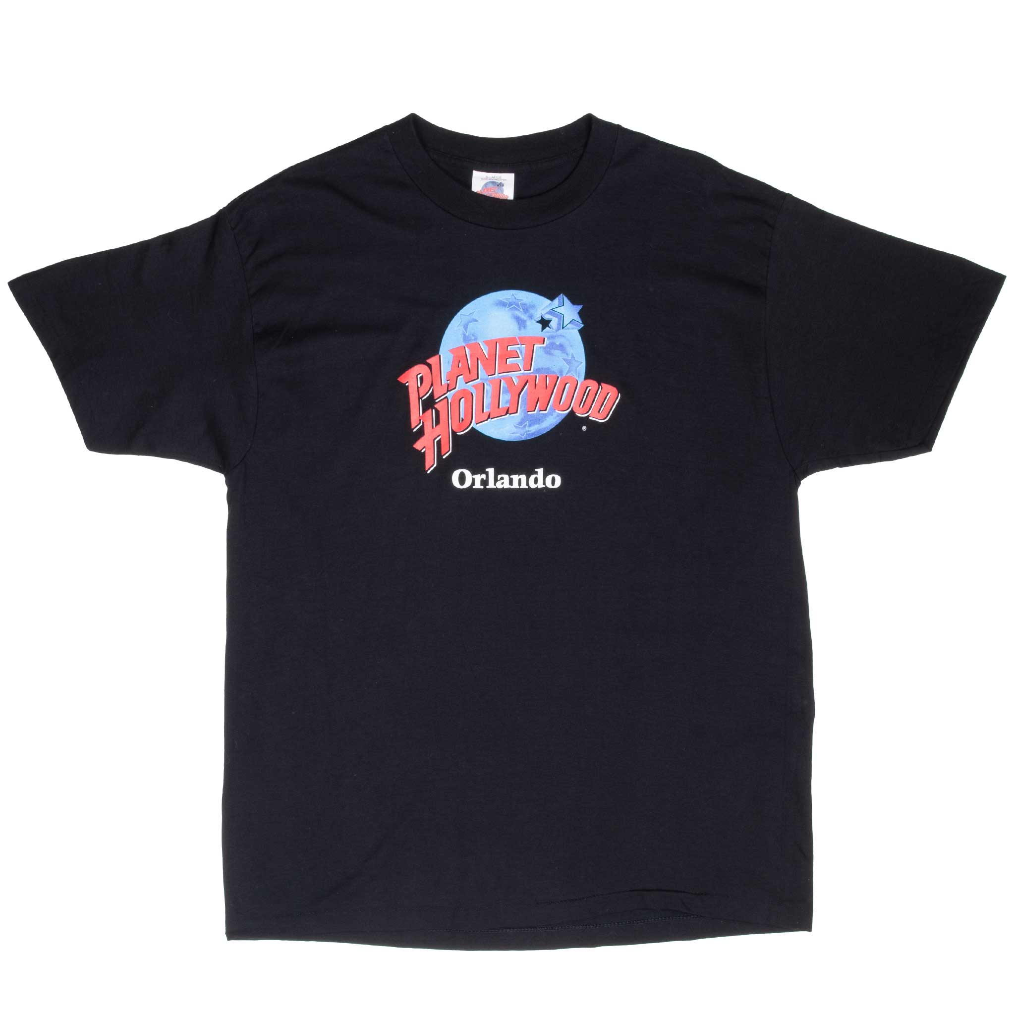 Vintage Planet Hollywood Orlando 1990S Tee Shirt Size XL Made In Usa With Single Stitch Sleeves