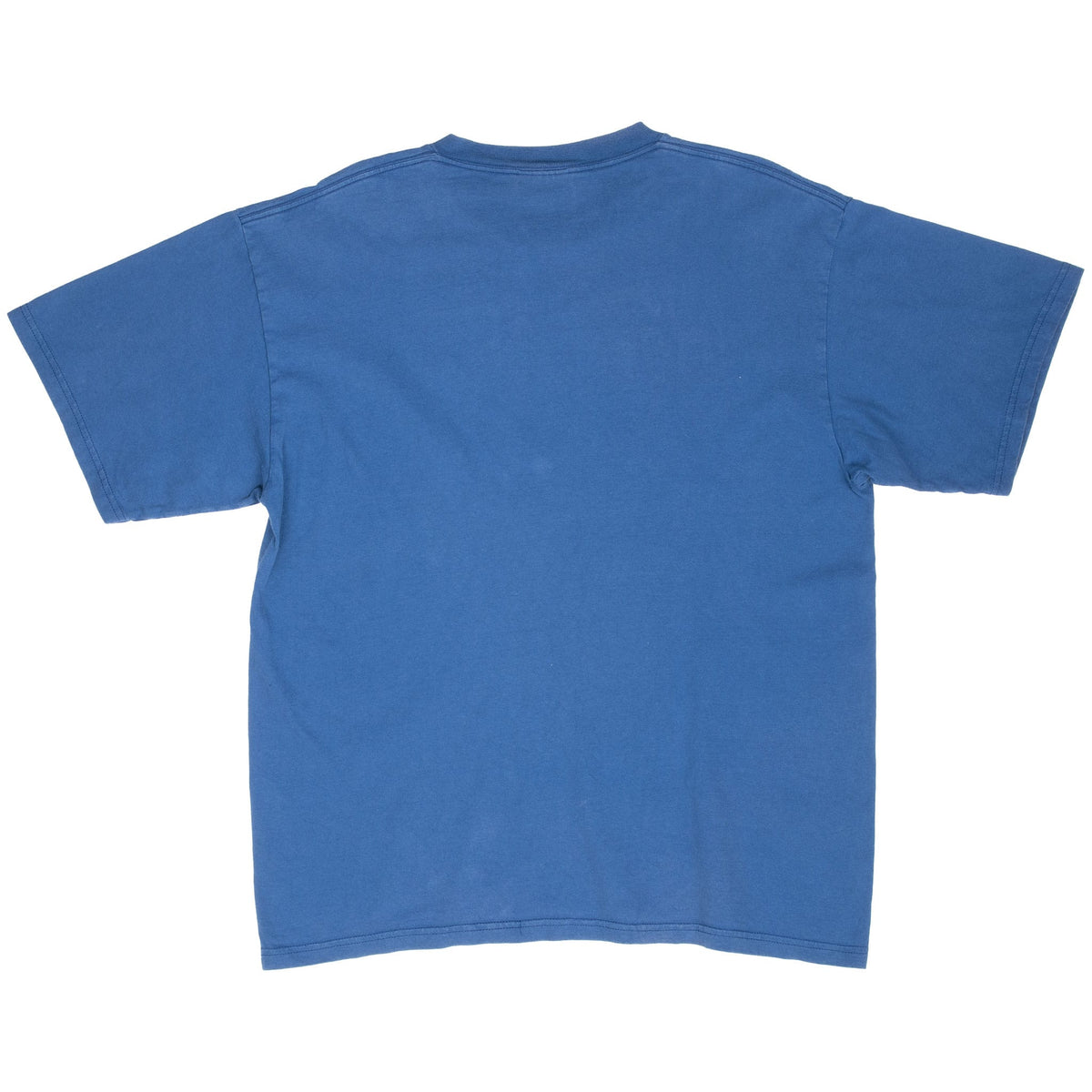 Vintage Nike Classic Swoosh Blue Tee Shirt 1990S Size Large