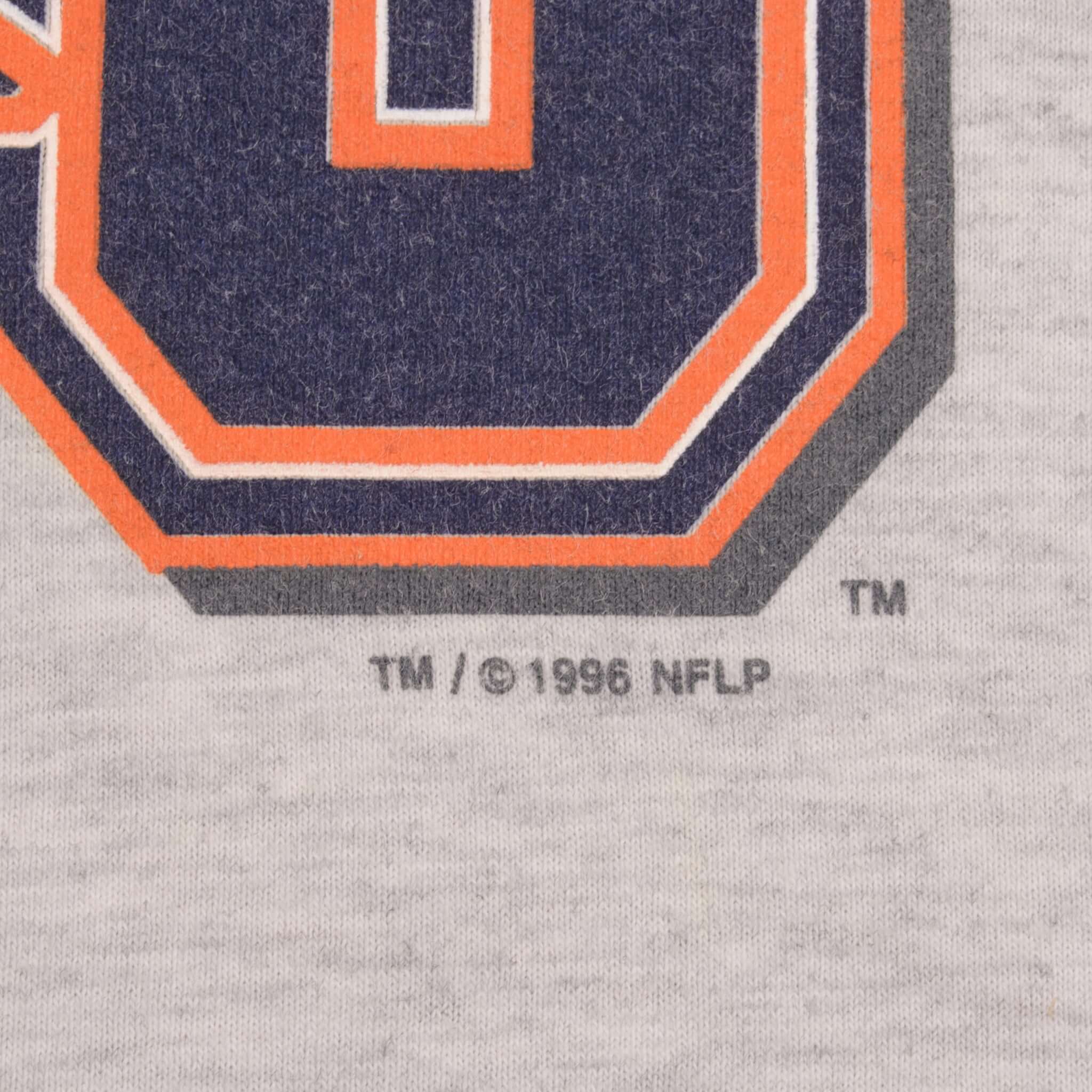 Vintage NFL Chicago Bears 1996 Tee Shirt Size Large Made In Usa
