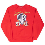 Vintage Looney Tunes Warner Bros 1990S Sweatshirt Size Large