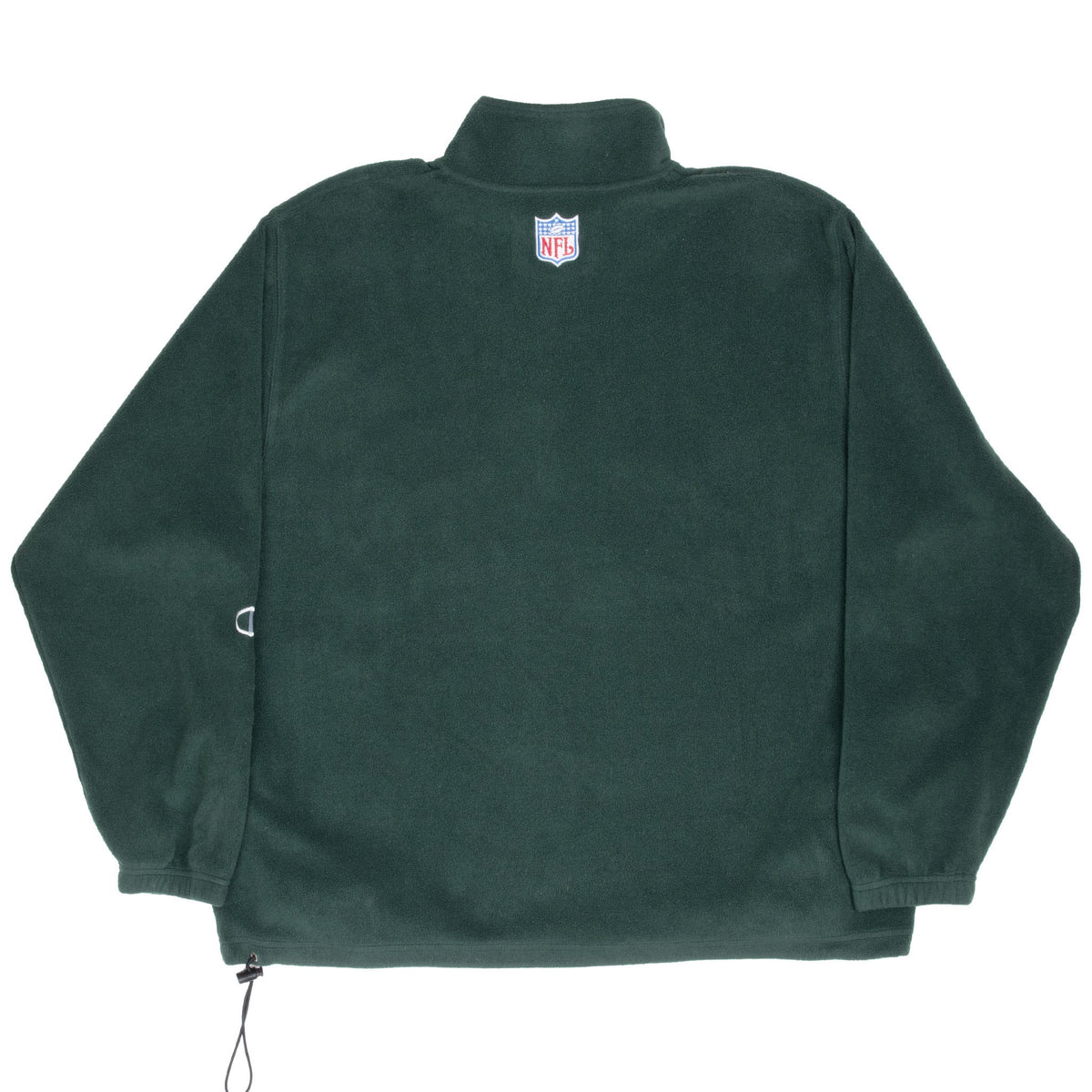 Vintage Nfl Green Bay Packers Quarter Zip Champion Fleece Jacket Size Large 1990S