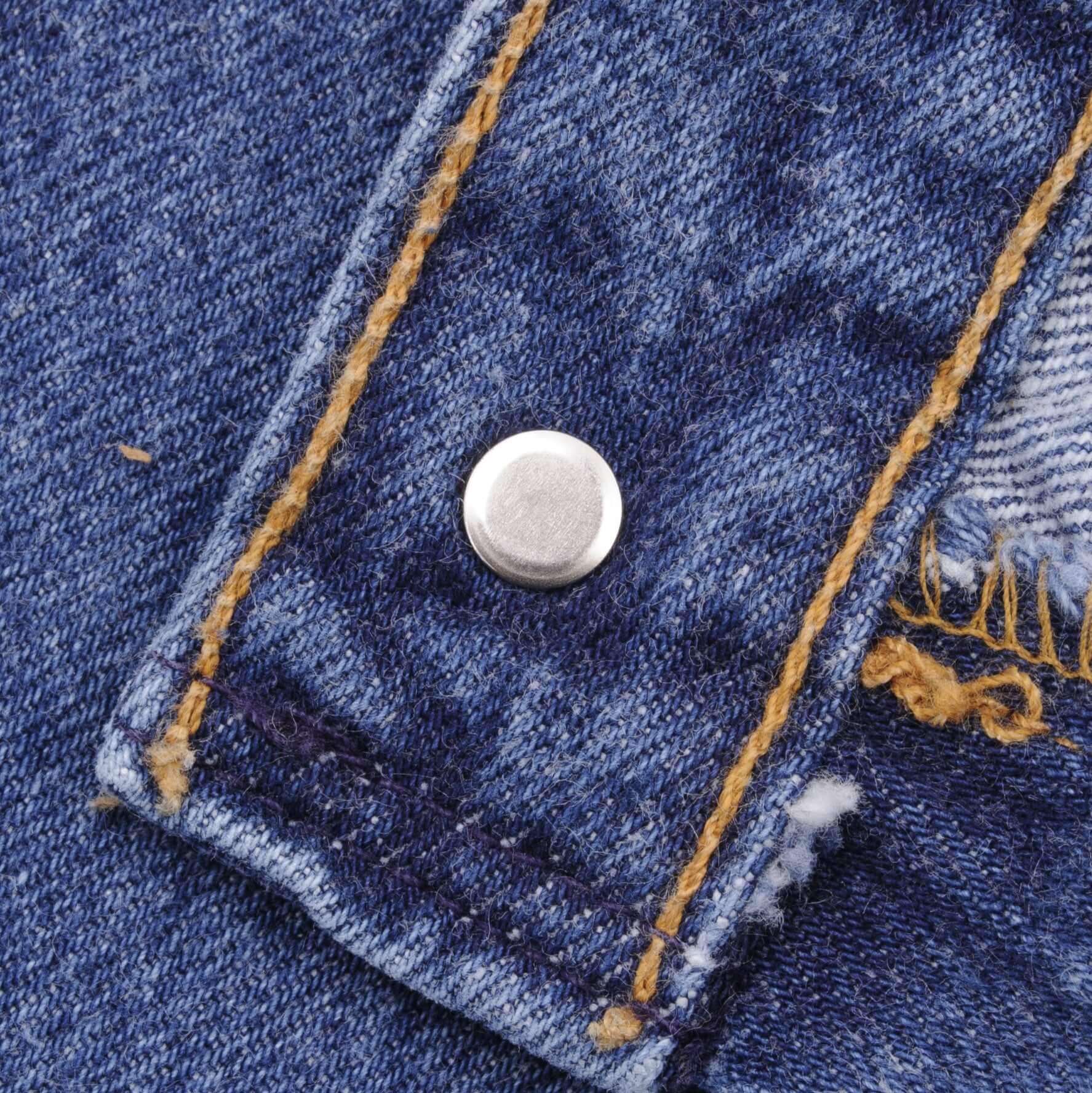 Beautiful Indigo Levis 501 Jeans 1990s Made in USA with Medium Wash Size on tag 34X31 Actual Size 34X31