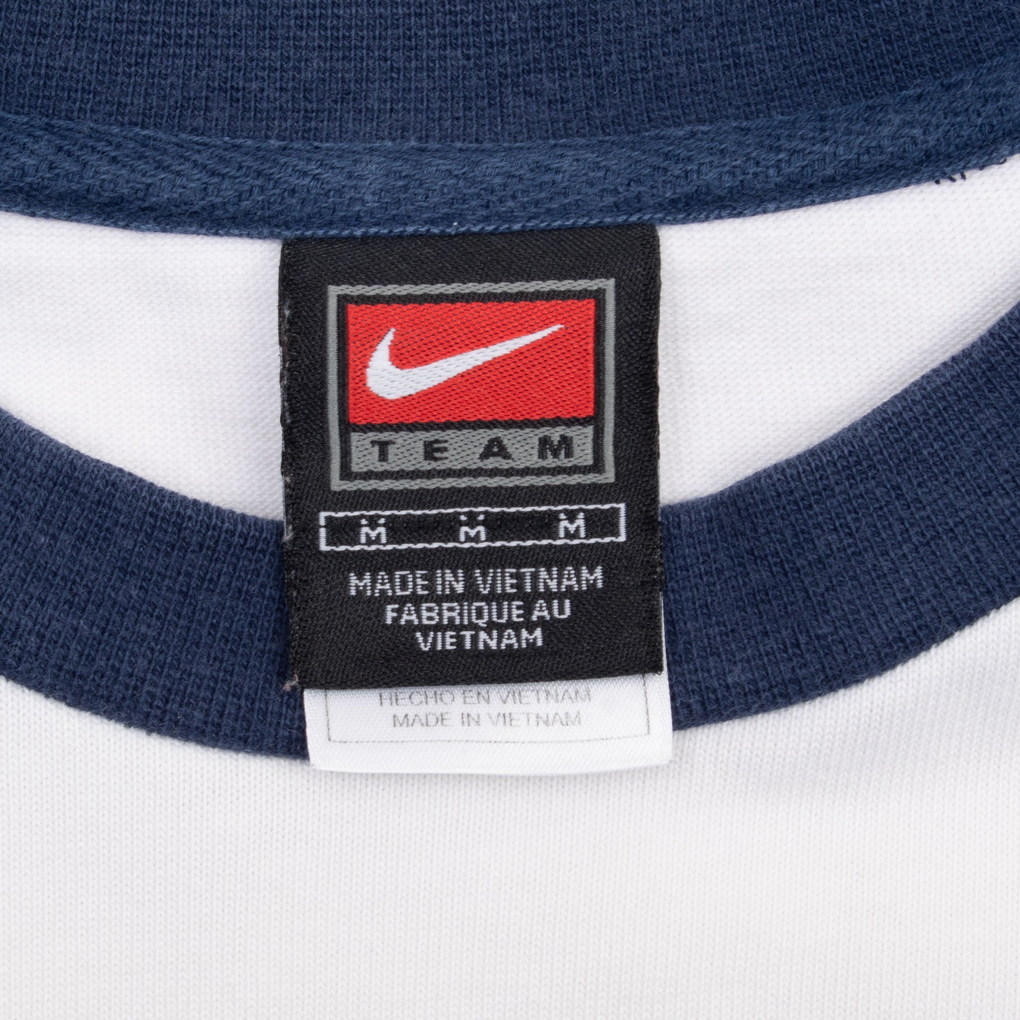 Vintage Nike Ncaa Byu Brigham Young Raglan Long Sleeve Tee Shirt 1990S Size Medium