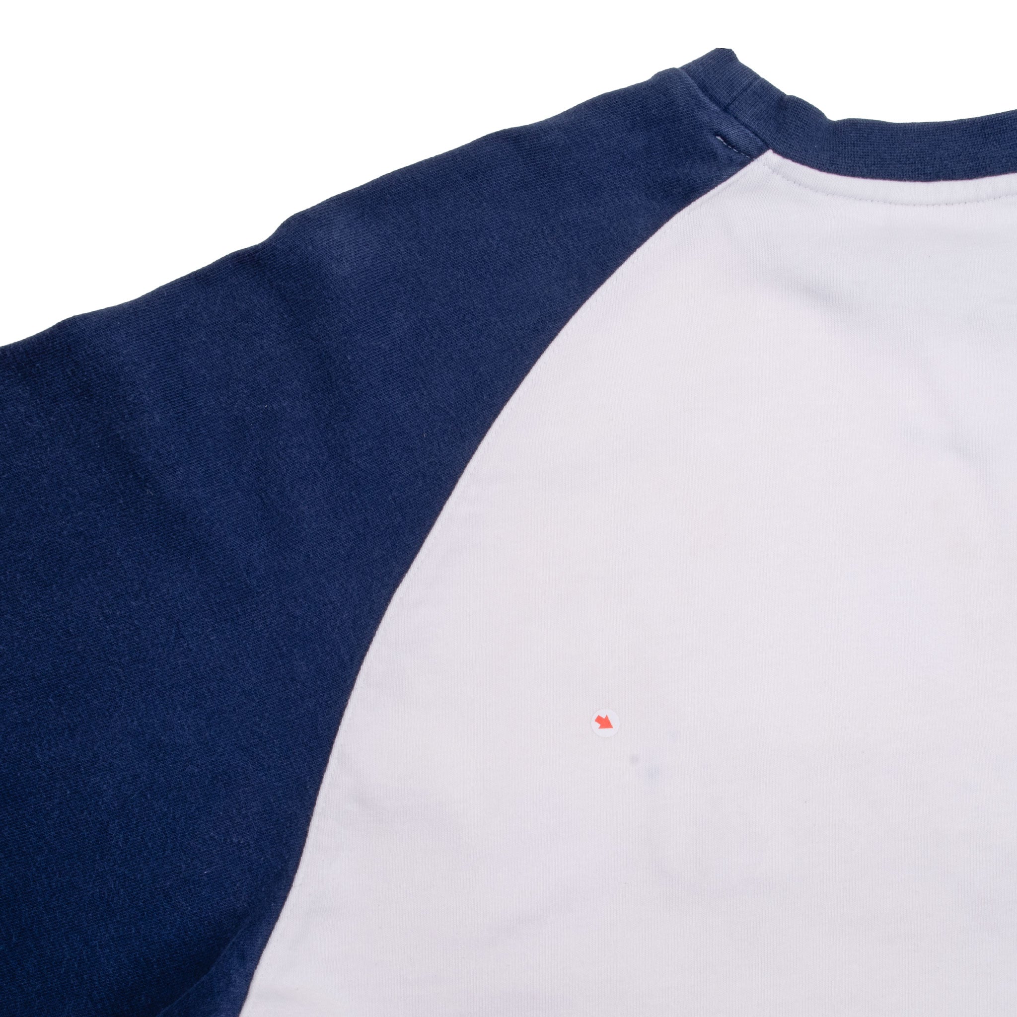 VINTAGE NIKE NCAA BYU BRIGHAM YOUNG RAGLAN LONG SLEEVE TEE SHIRT 1990S MEDIUM