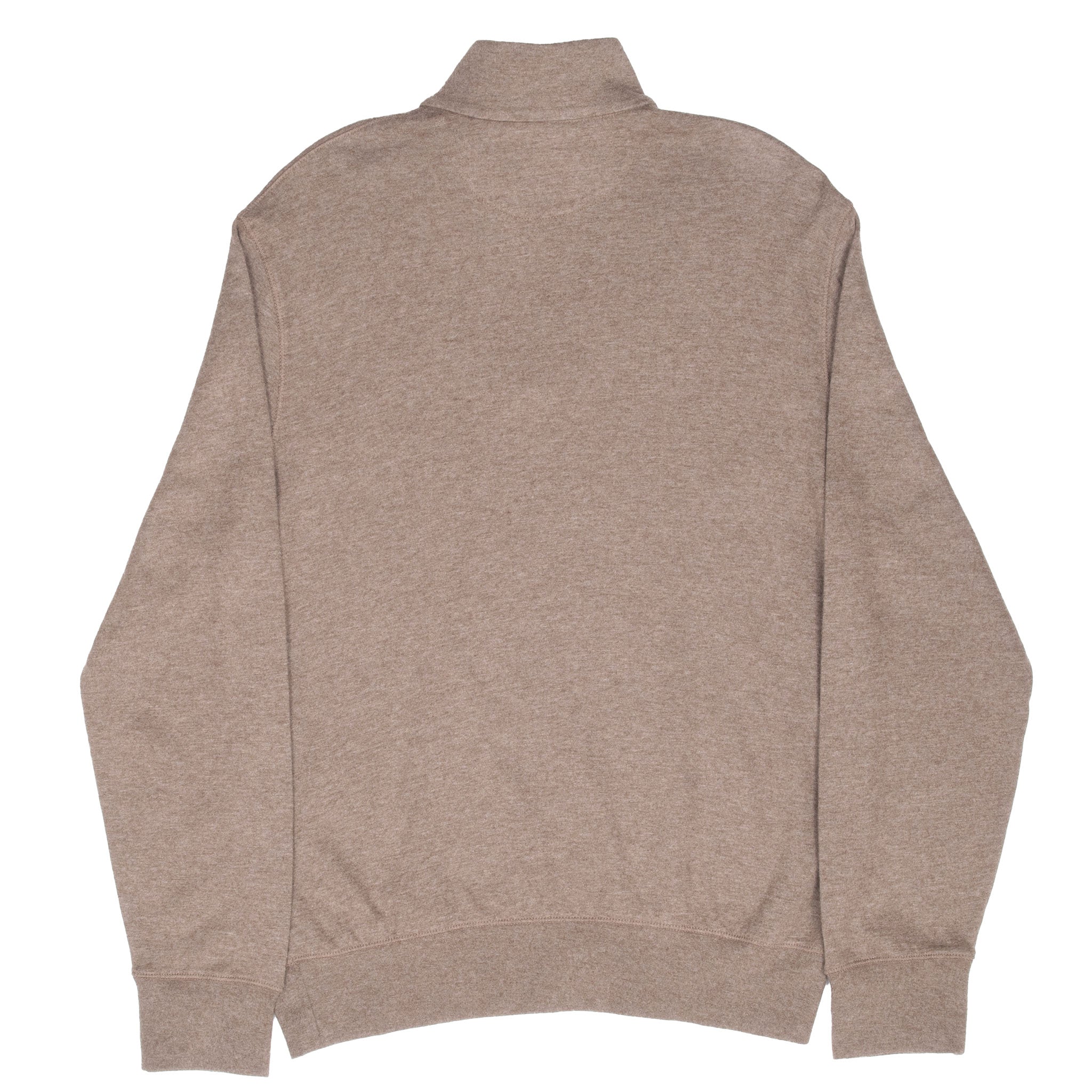 Polo Ralph Lauren Light Brown Quarter Zip Sweatshirt Size Small Deadstock