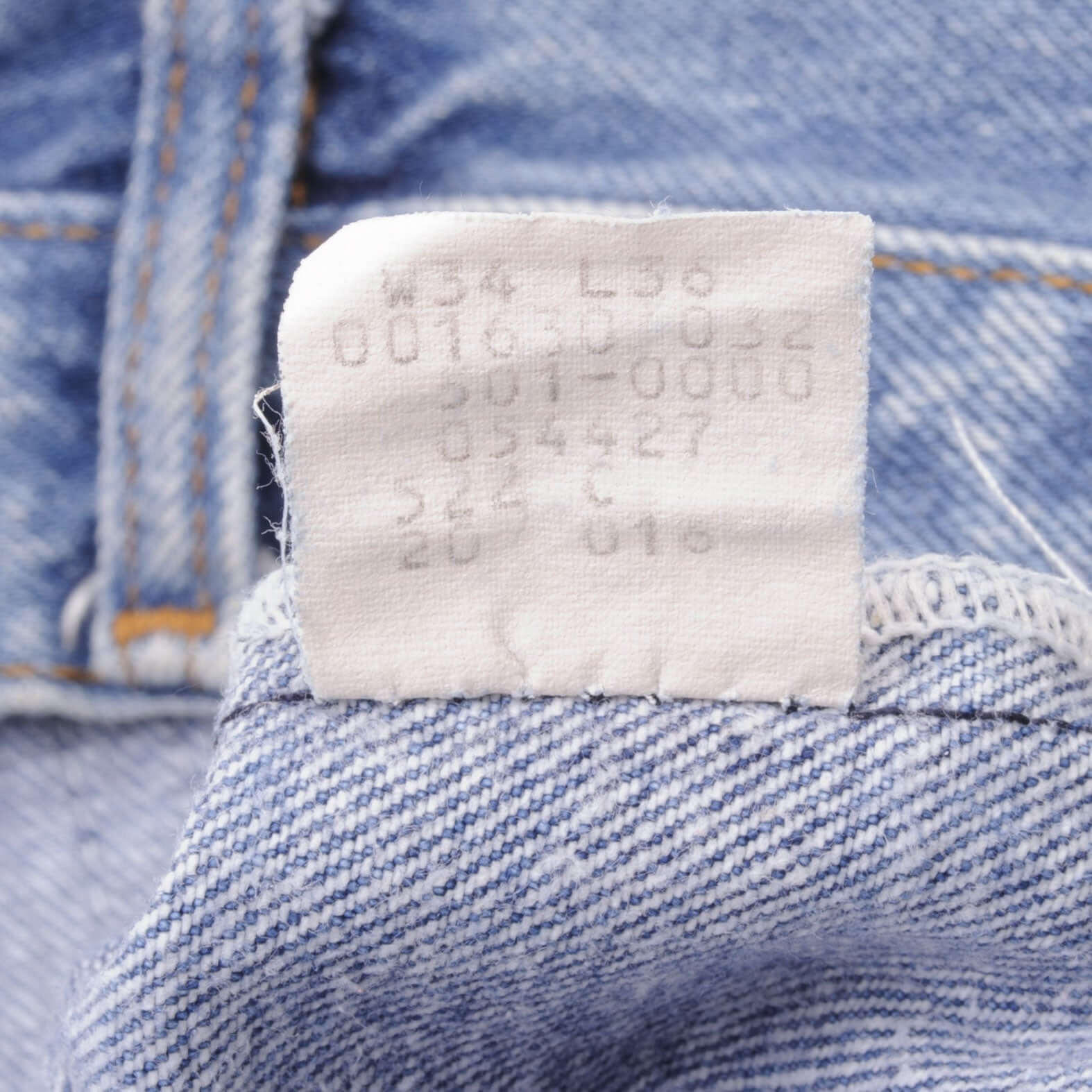 Beautiful Indigo Levis 501 Jeans 1980s Made in USA with Light Wash Size on tag 34X36 Actual Size 32X33 Back Button #522