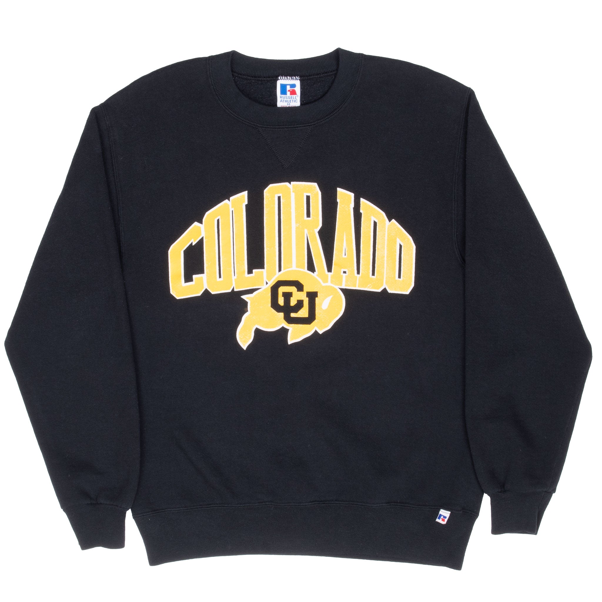 Vintage Ncaa Colorado Golden Buffaloes Sweatshirt 1990S Size Medium Made In USA