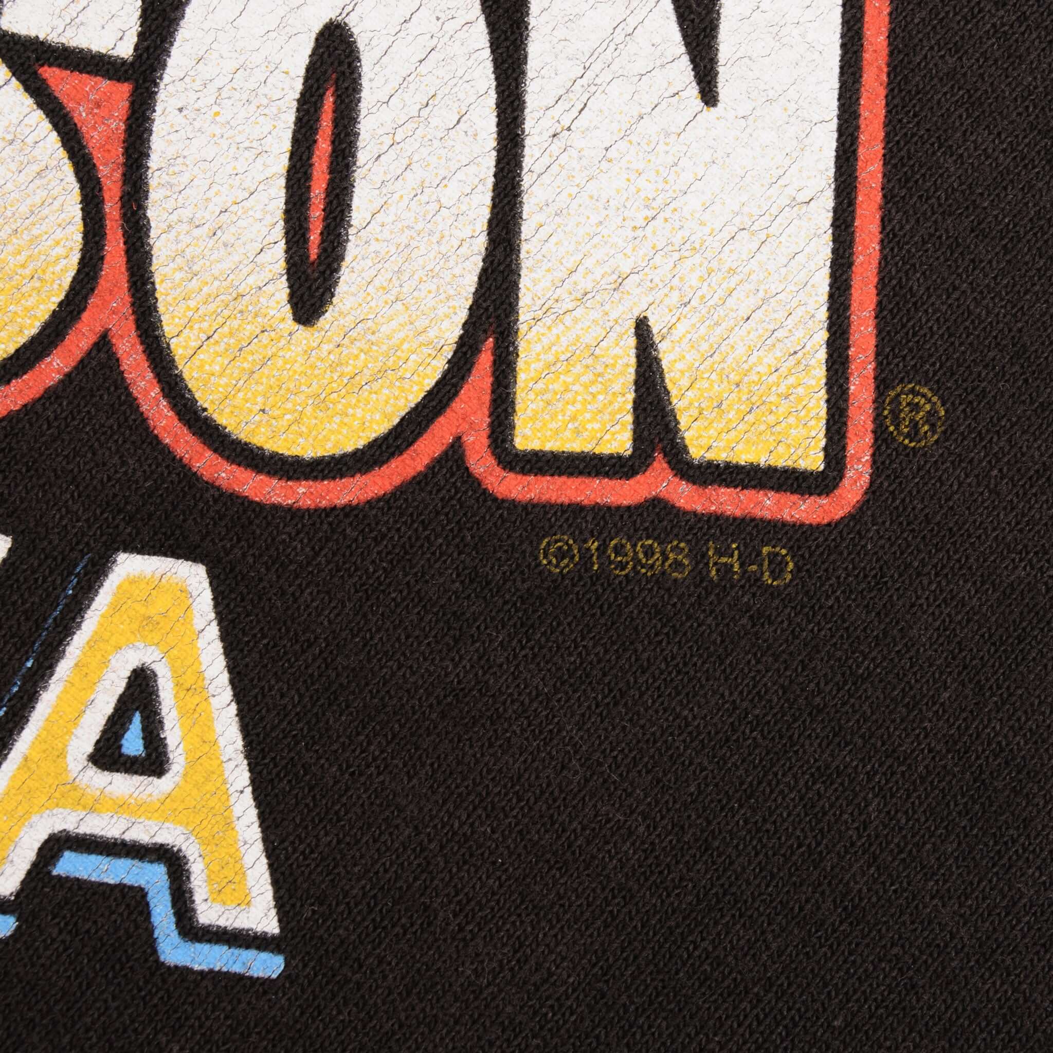 Vintage Harley Davidson Skagit Tank Top Tee Shirt 1998 Size 2XL Made In Usa