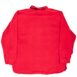 Vintage Marlboro Reversible Fleece Quarter Zip Jacket 1990S Size XL