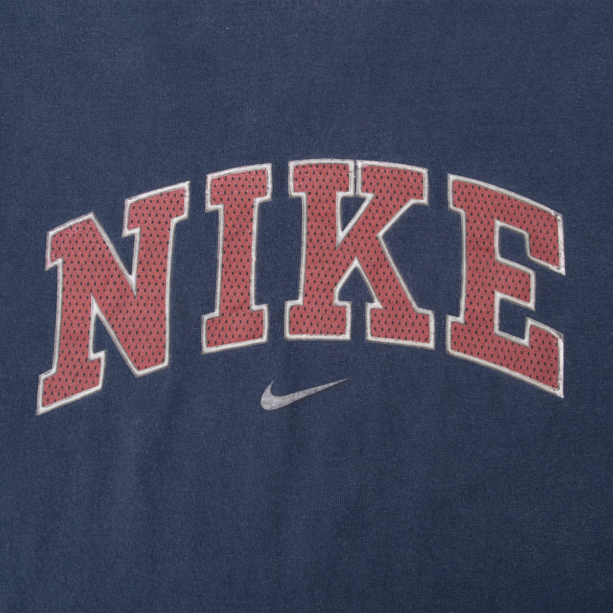 Vintage Nike Spellout Navy Blue Tee Shirt 2000S Size Large