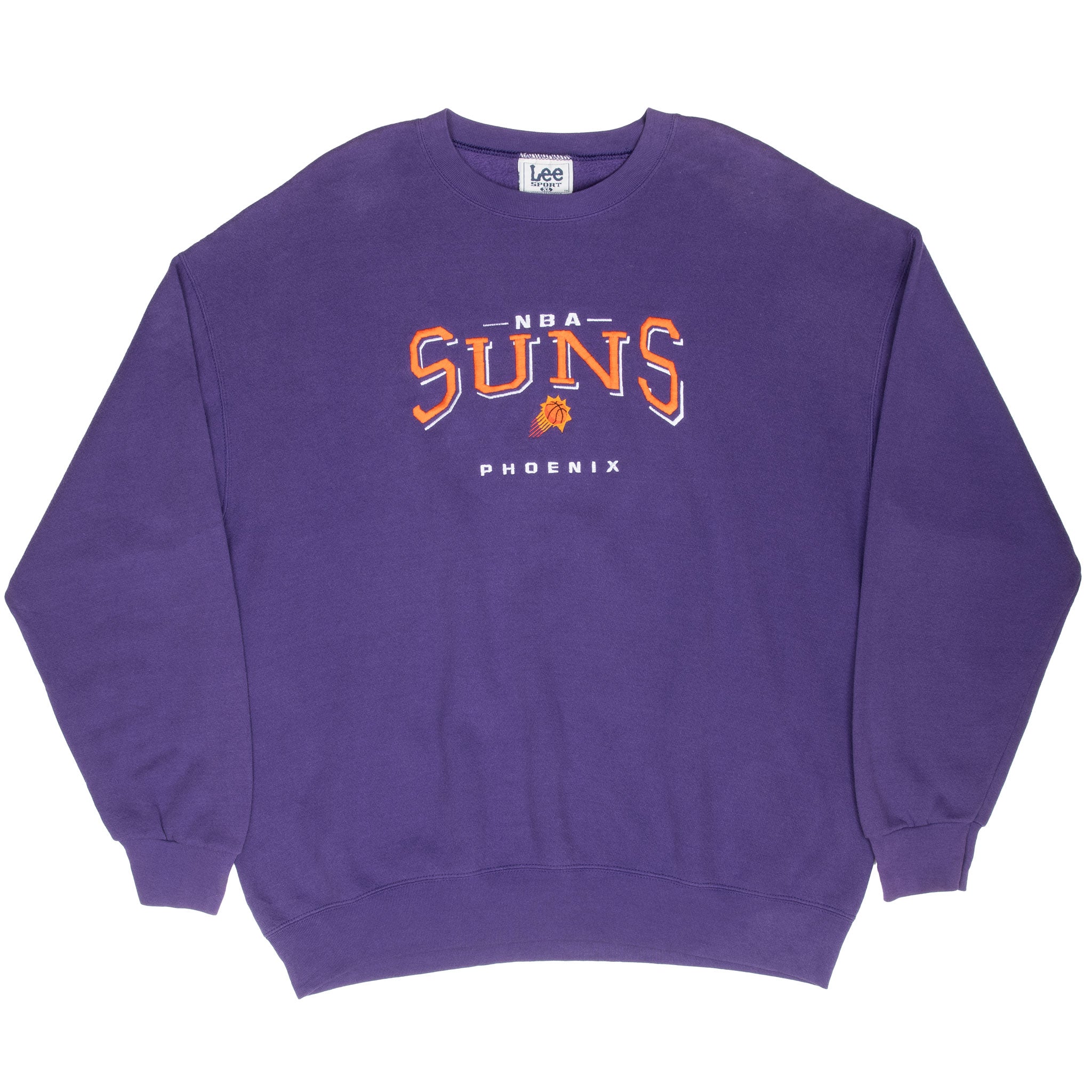 Vintage Nba Phoenix Suns Embroidered Sweatshirt 1990S Size XL
