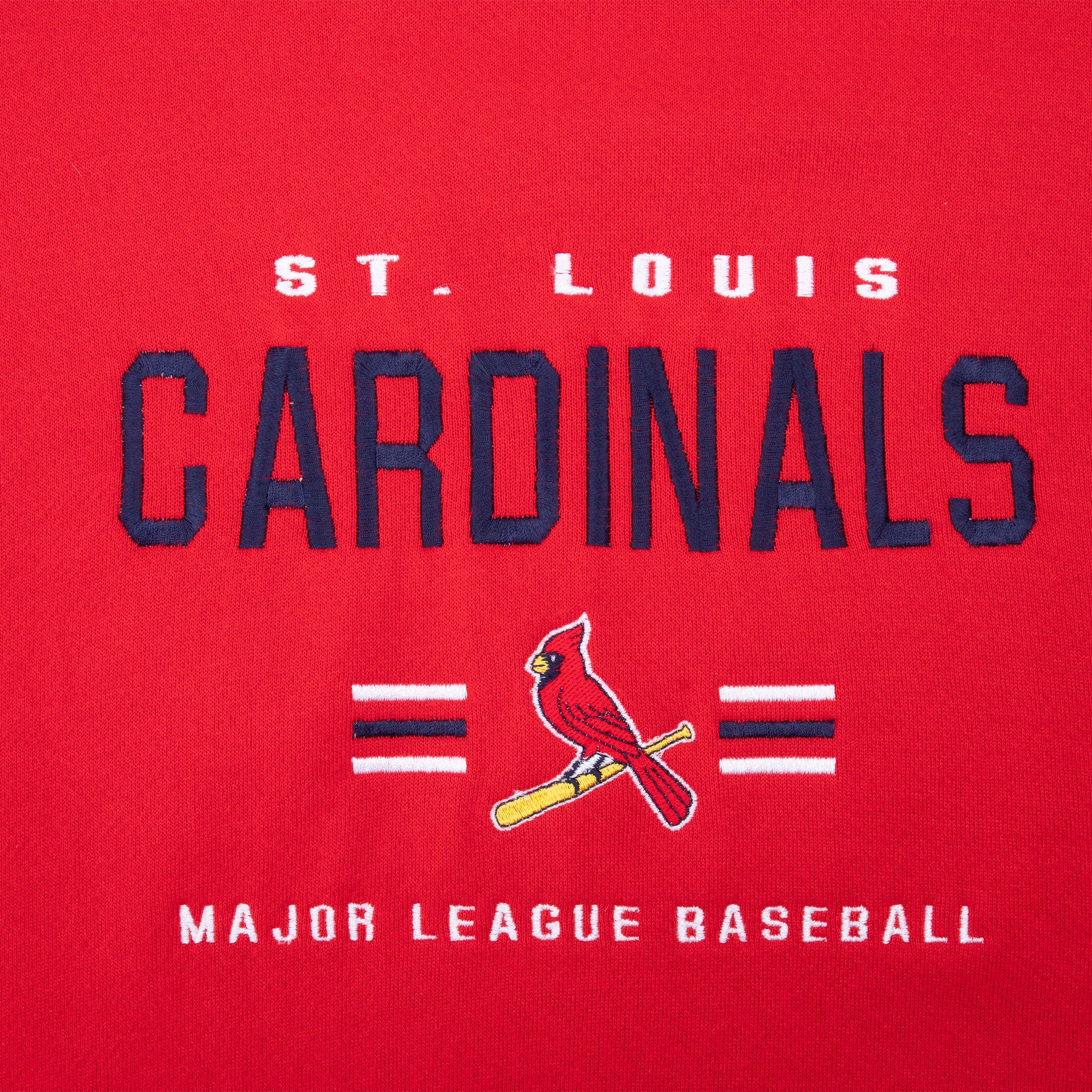 Vintage Mlb St Louis Cardinals Embroidered Sweatshirt 1990S Size Large