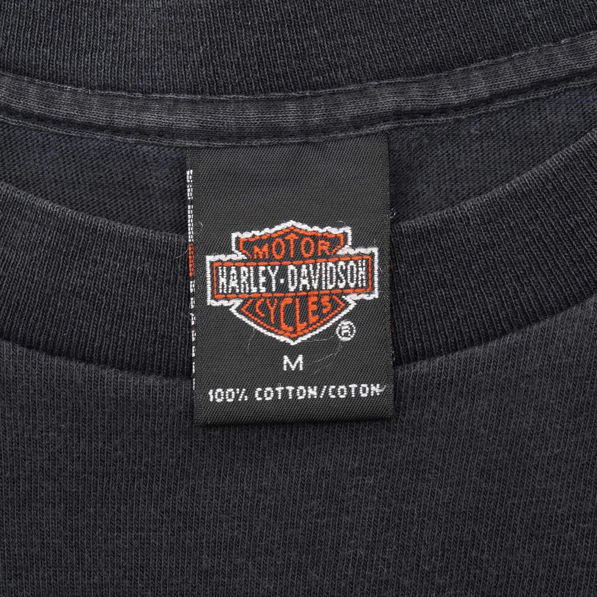 Vintage Harley Davidson Love Ride 2000 Tee Shirt Size Medium Made In Usa