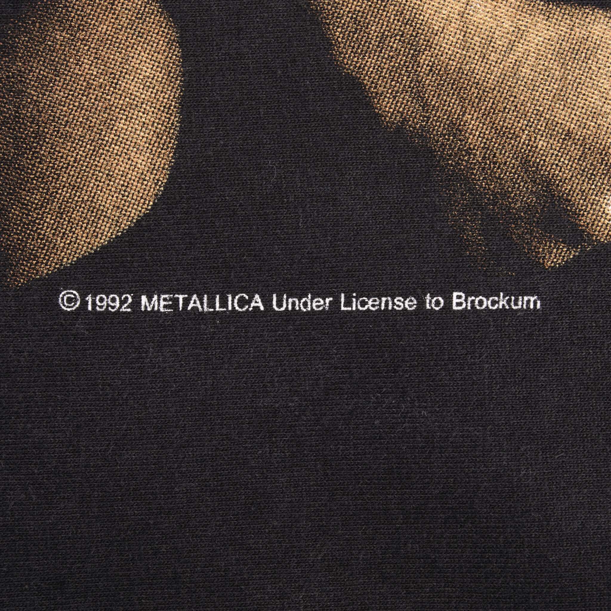 Bootleg Metallica Birth School Metallica Death 1992 Tee Shirt Size XL Made In Usa With Single Stitch Sleeves