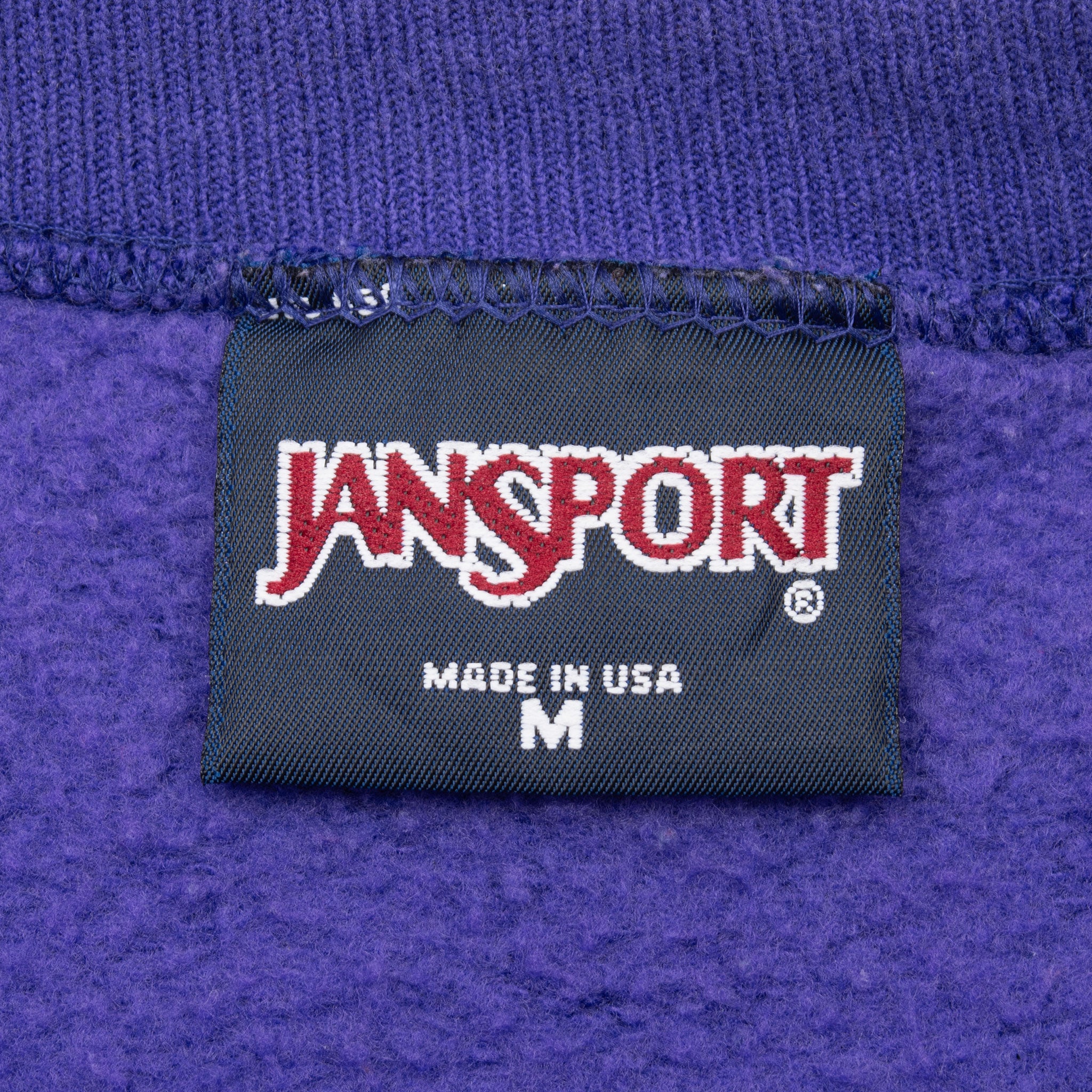 Vintage Wsu Weber State University Jansport Sweatshirt 1990S Size Medium Made In Usa