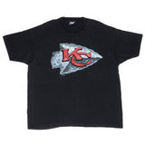 Vintage Nfl Kansas City Chiefs Tee Shirt 1994 Size XL Made In Usa With Single Stitch Sleeves