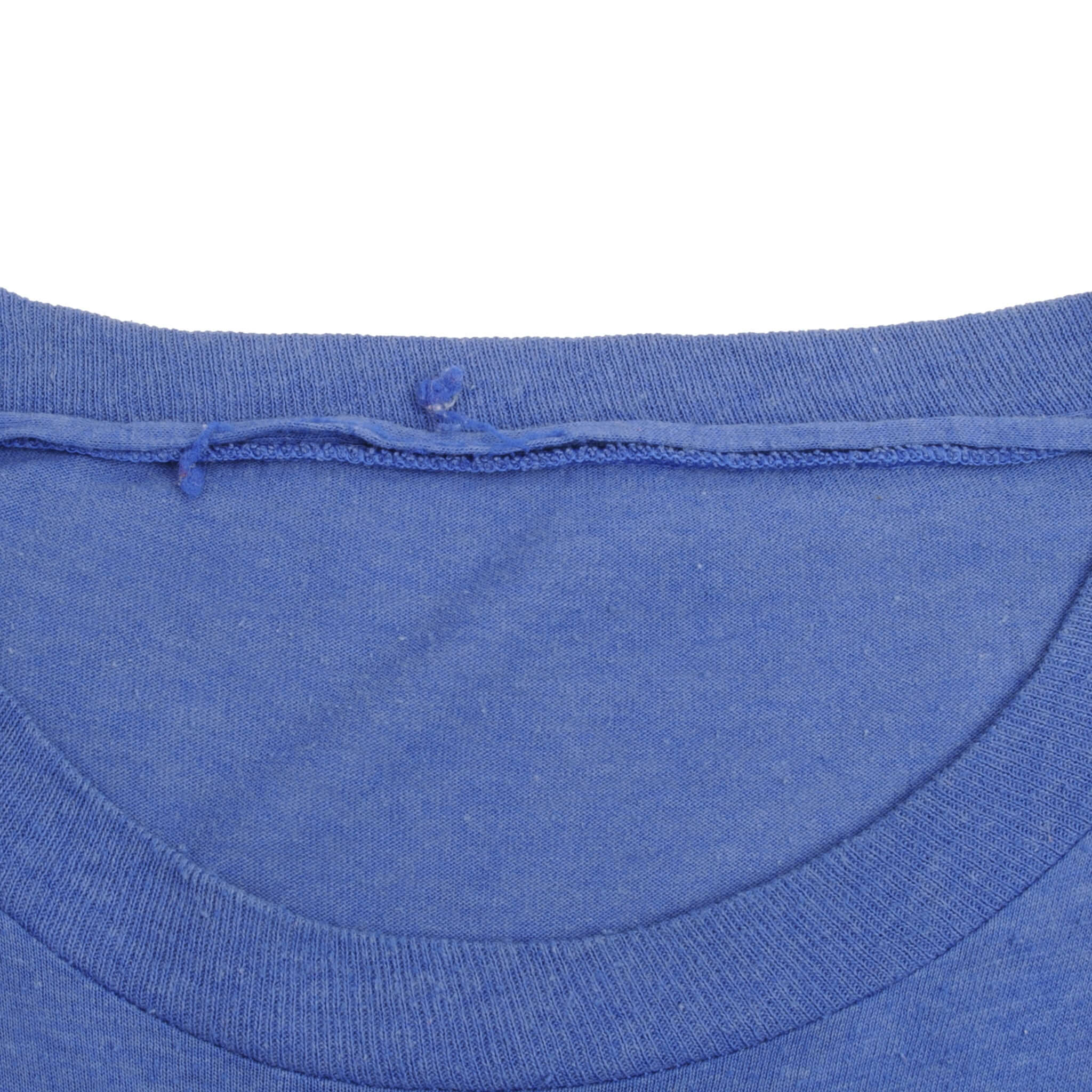 Vintage Blue MLB New York Mets World Series Champions 1986 Tee Shirt Size Large With Single Stitch