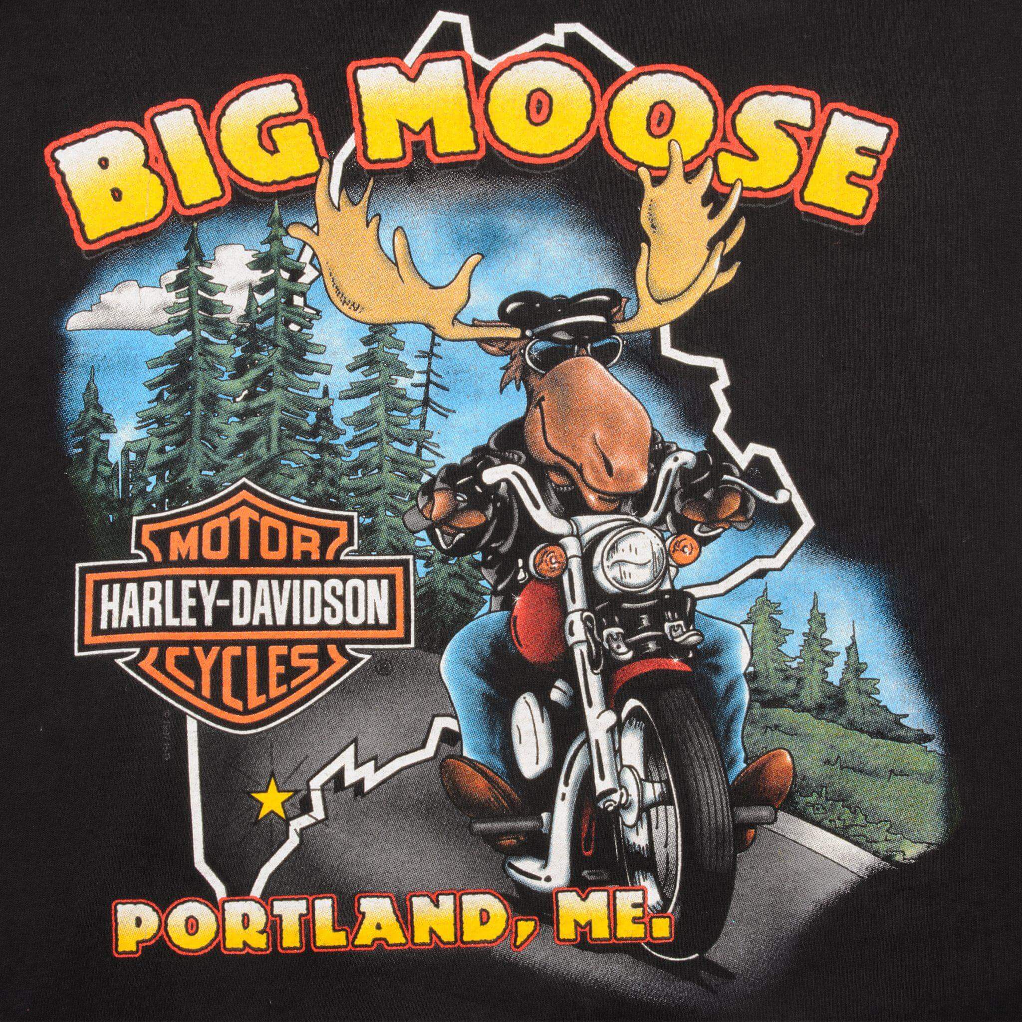 VINTAGE HARLEY DAVIDSON TEE SHIRT 1996 SIZE XL MADE IN USA