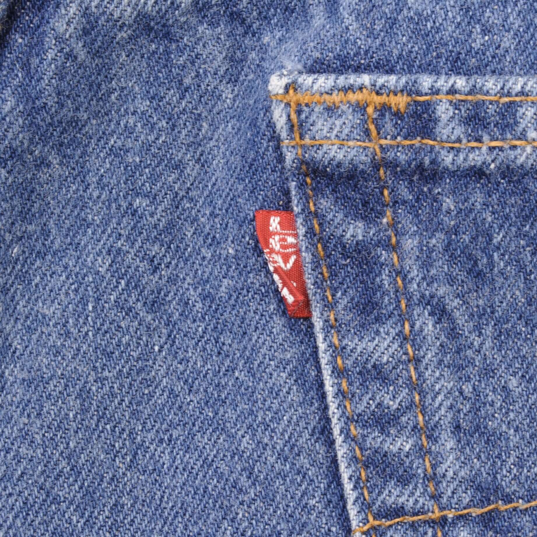 Beautiful Indigo Levis 501 Jeans 1980s Made in USA with Medium Wash Size on tag 34X40 Actual Size 33X37 Back Button #501Beautiful Indigo Levis 501 Jeans 1980s Made in USA with Medium Wash Size on tag 34X40 Actual Size 33X37 Back Button #501