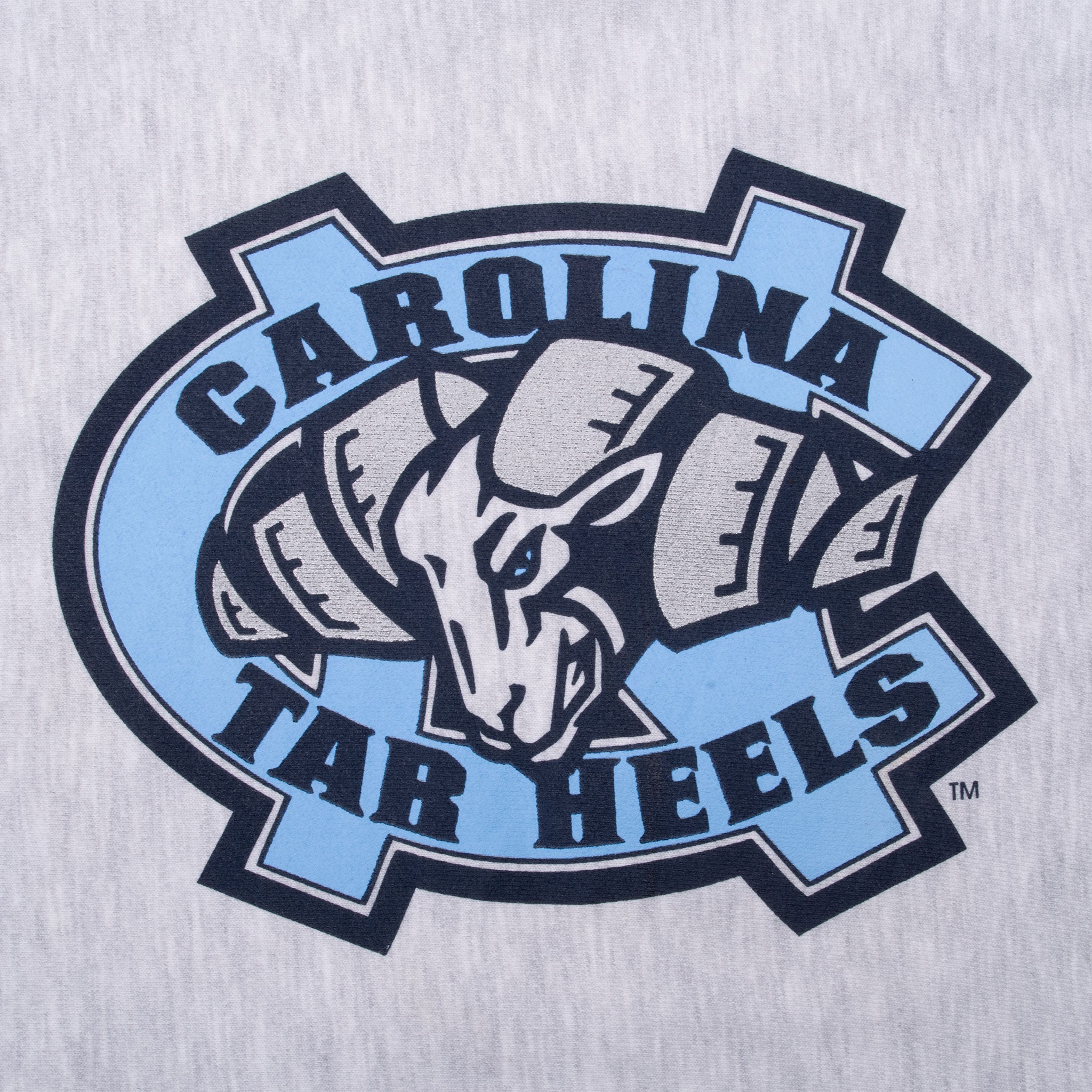 Vintage NCAA UNC North Carolina Tarheels 1995 Reverse Weave Sweatshirt Size Medium Made In USA Deadstock