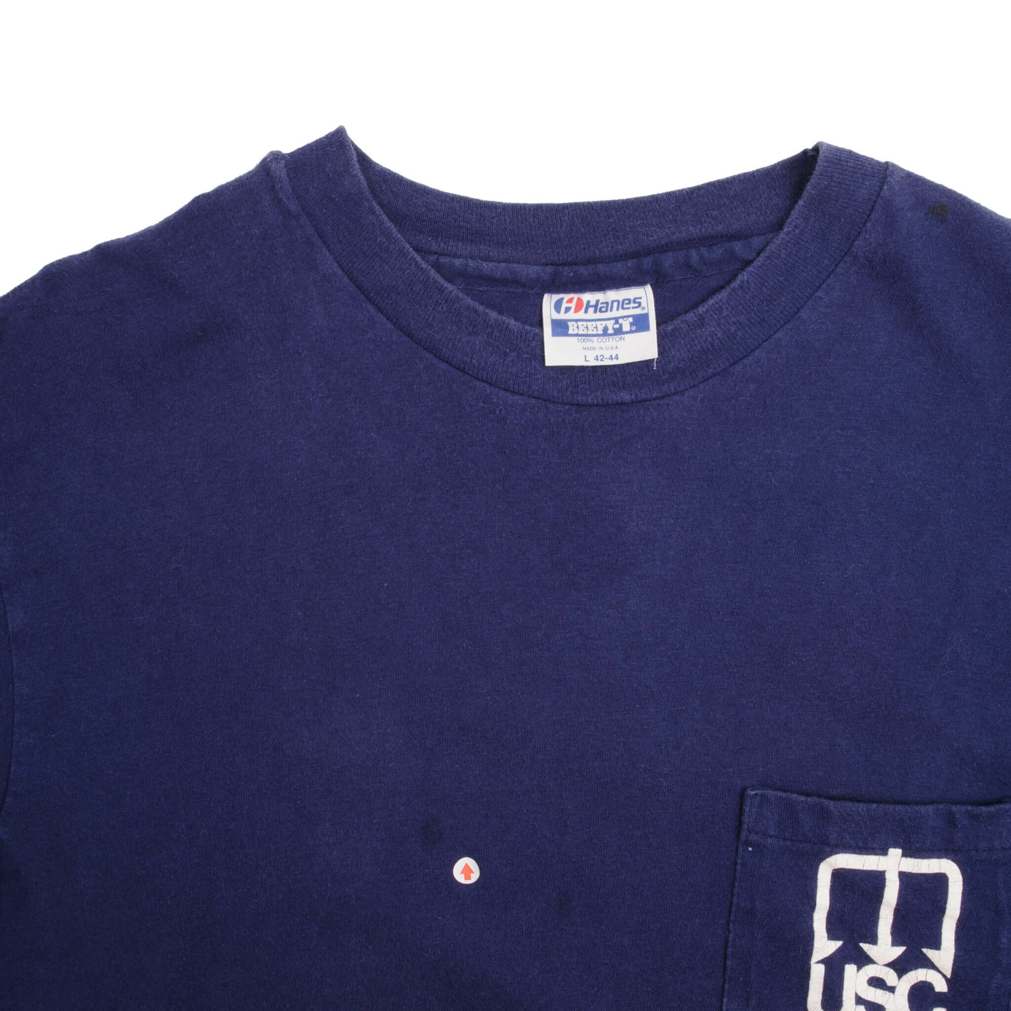 VINTAGE USC HIMS R/V JOHN VICKERS TEE SHIRT 1990S SIZE MEDIUM MADE IN USA