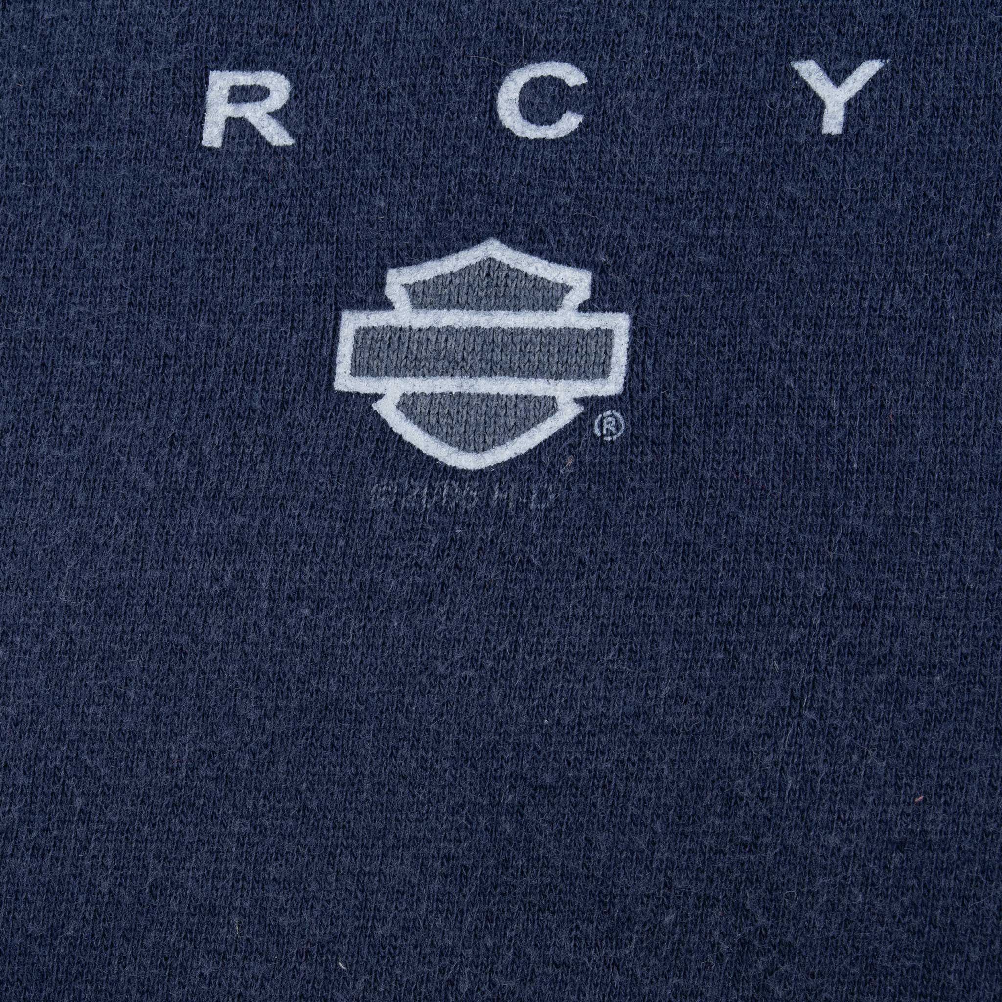 Vintage Harley Davidson Blue Sweatshirt 2005 Size XL