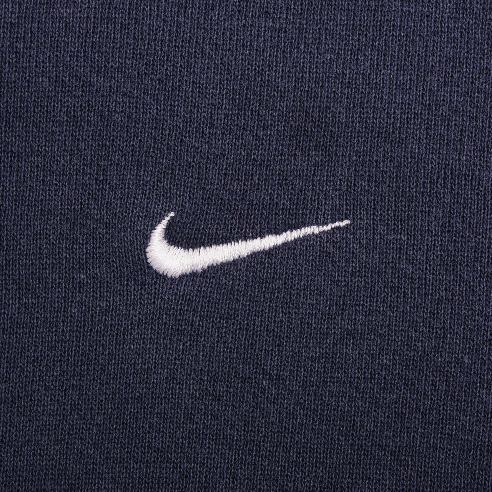 Vintage Nike Classic Swoosh Navy Blue Sweatshirt 2000S Size Large