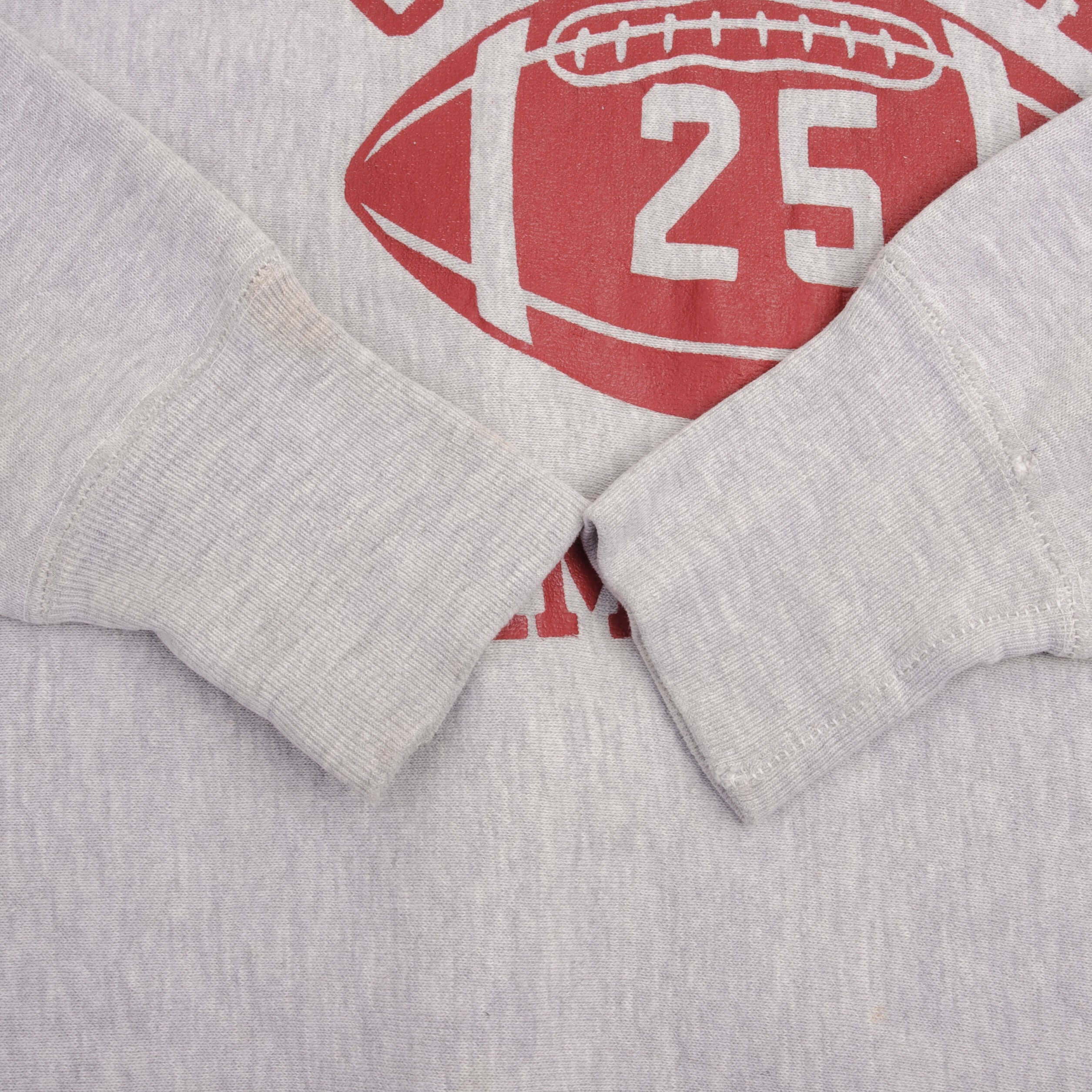 Vintage Champion Carolina Gamecocks Football Reverse Weave Sweatshirt 1970S Size Large Made In Usa