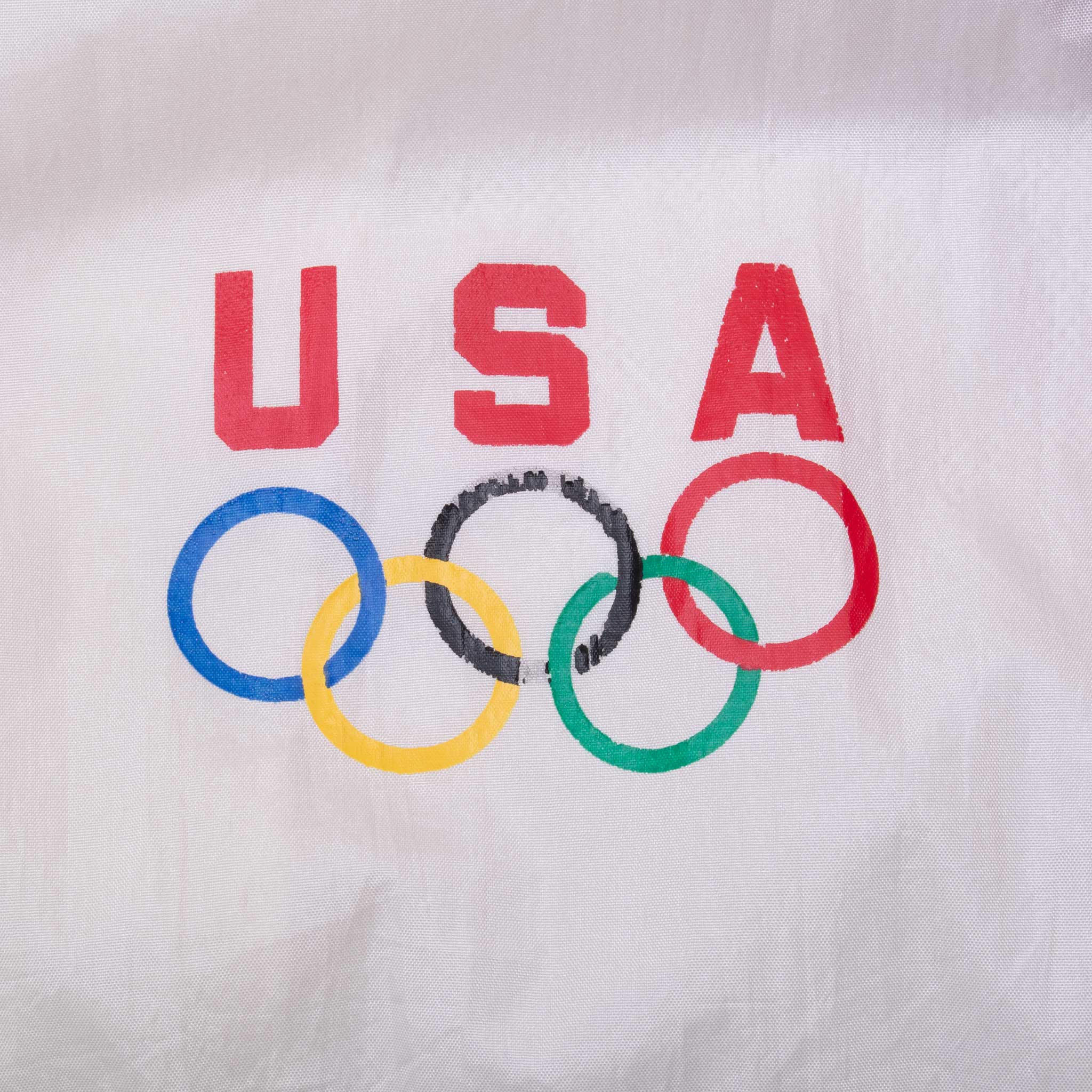 Vintage Team Us Olympic Game 1990S Windbreaker Jacket Size Large
