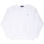 Vintage Polo Ralph Lauren Classic Crewneck White Sweatshirt Size Large 1990S Made In USA
